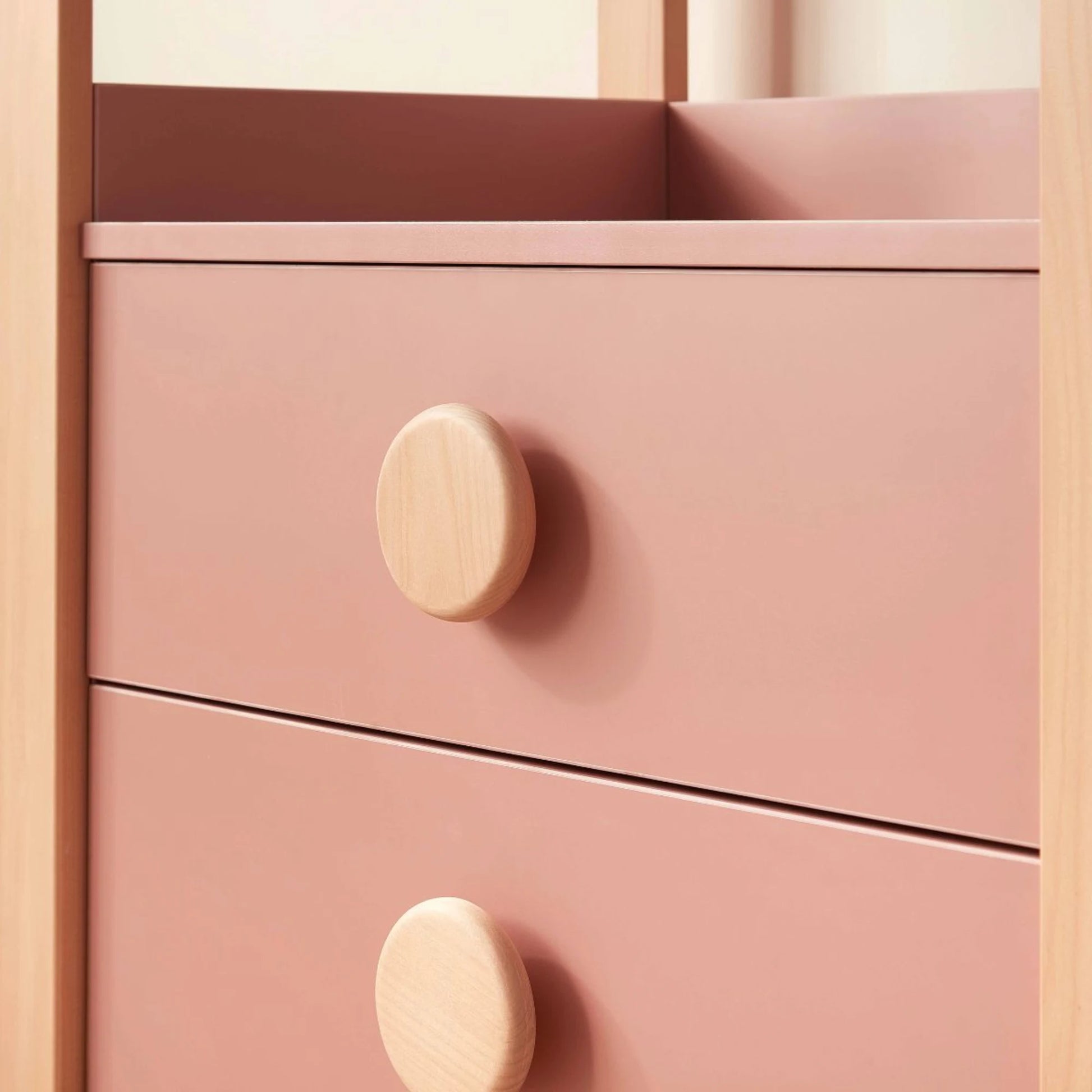 Boori Tidy Kids Storage Bookcase, Cherry