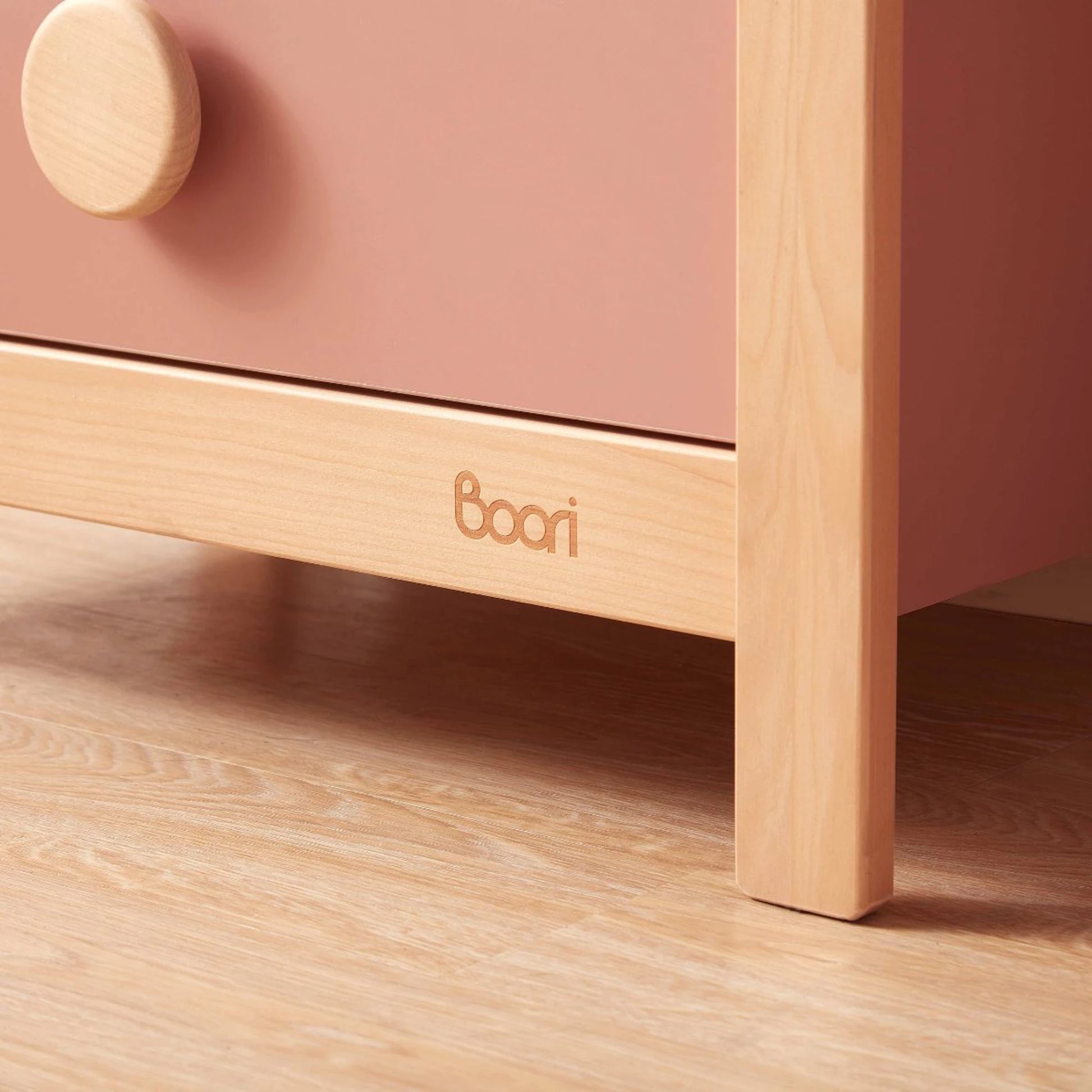 Boori Tidy Kids Storage Bookcase, Cherry