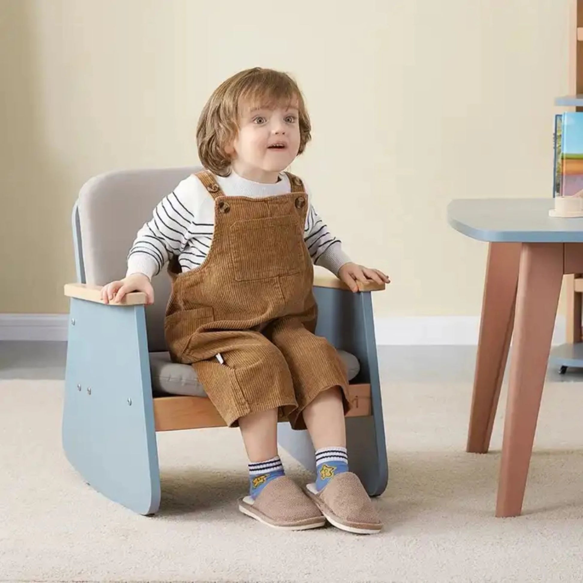 Boori Tidy Kids Junior Rocking Chair, Blueberry