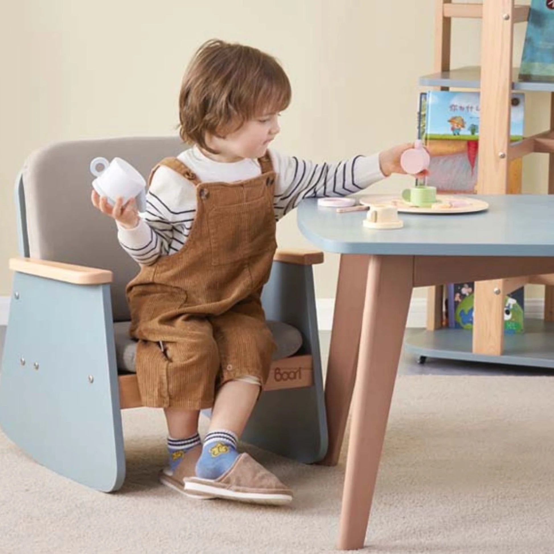 Boori Tidy Kids Junior Rocking Chair, Blueberry