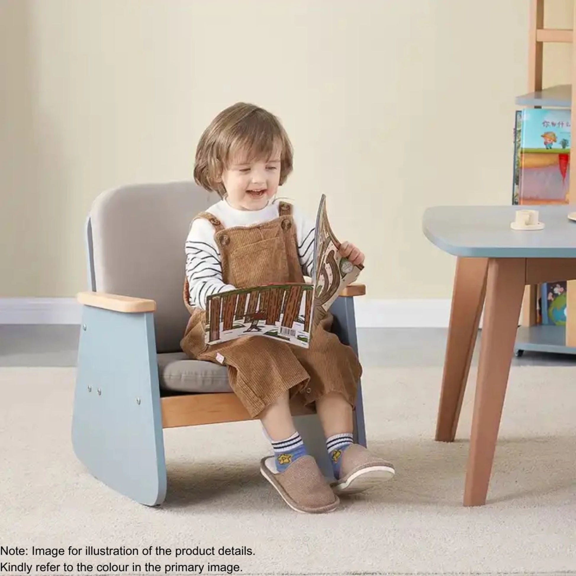 Boori Tidy Kids Junior Rocking Chair, Barley White