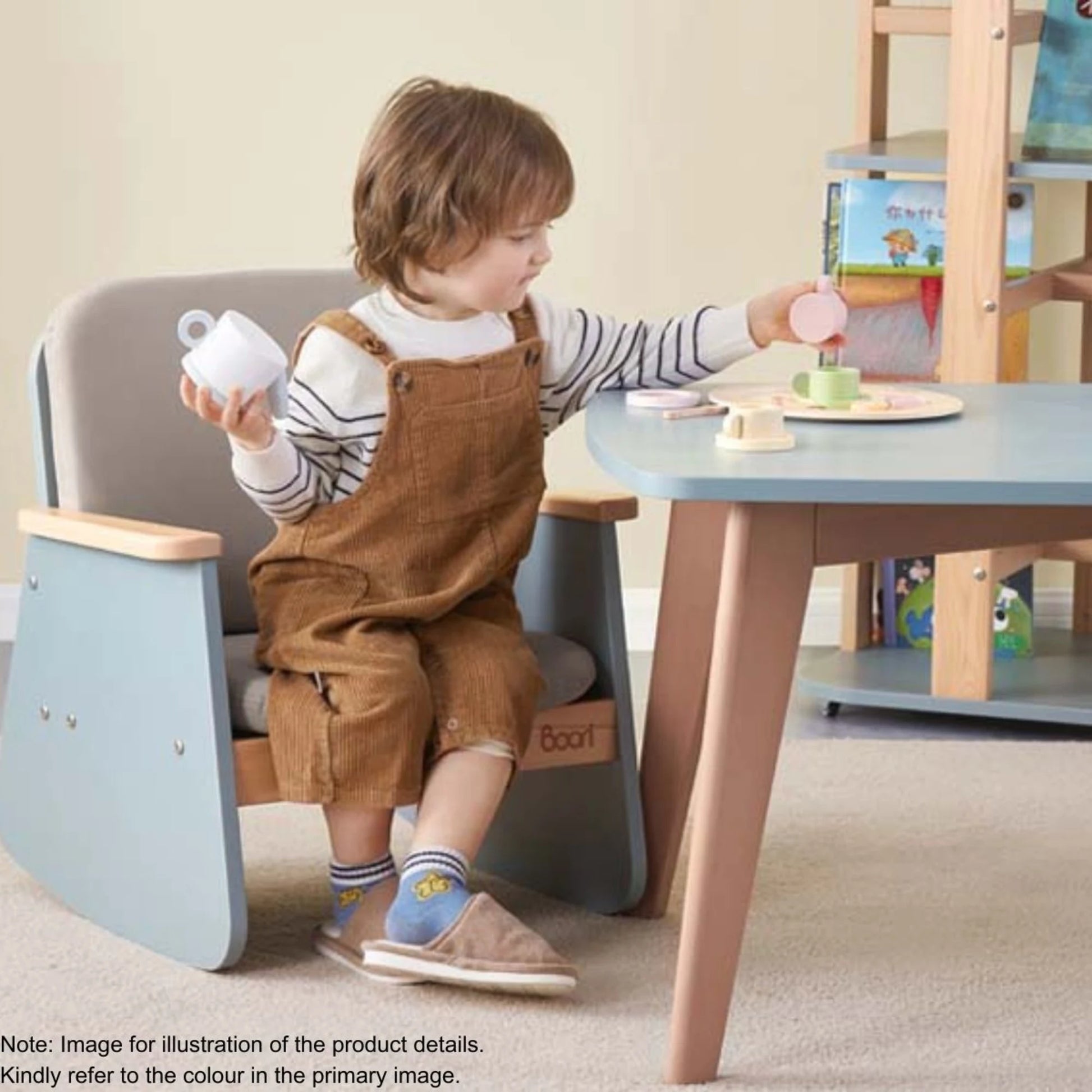 Boori Tidy Kids Junior Rocking Chair, Barley White