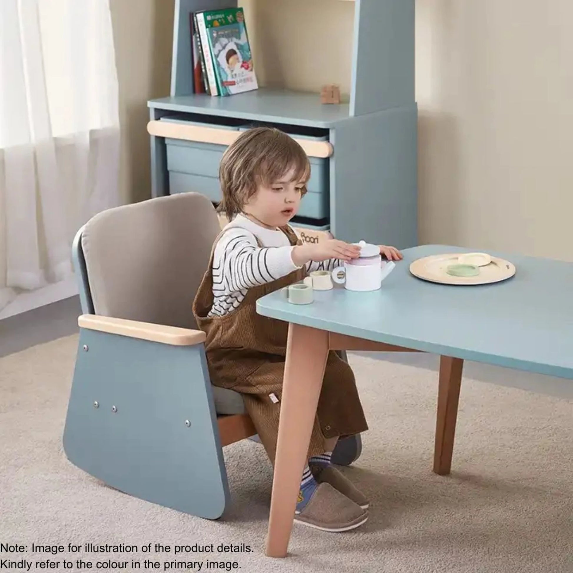 Boori Tidy Kids Junior Rocking Chair, Barley White