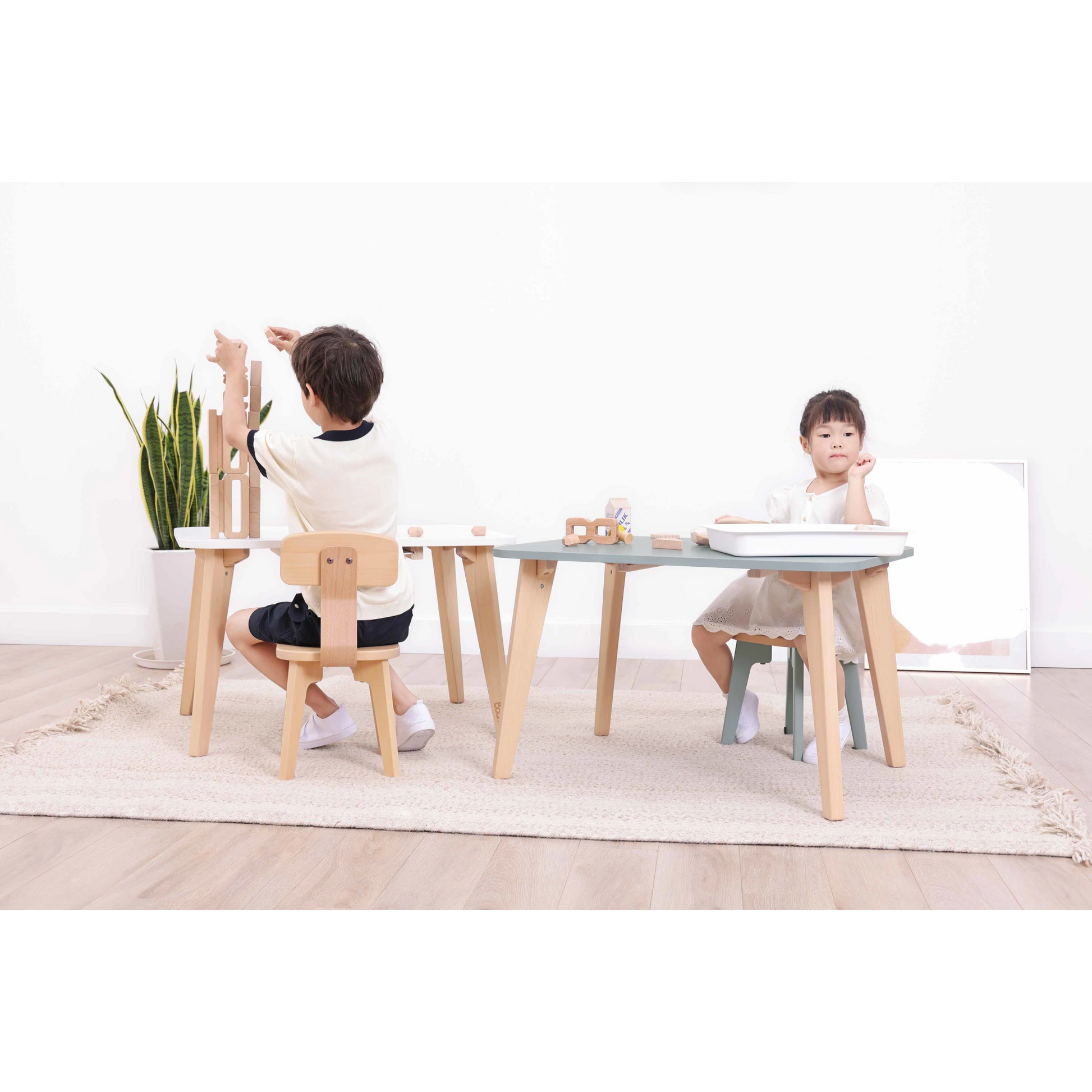 Boori Tidy Kids Table V23, Blueberry