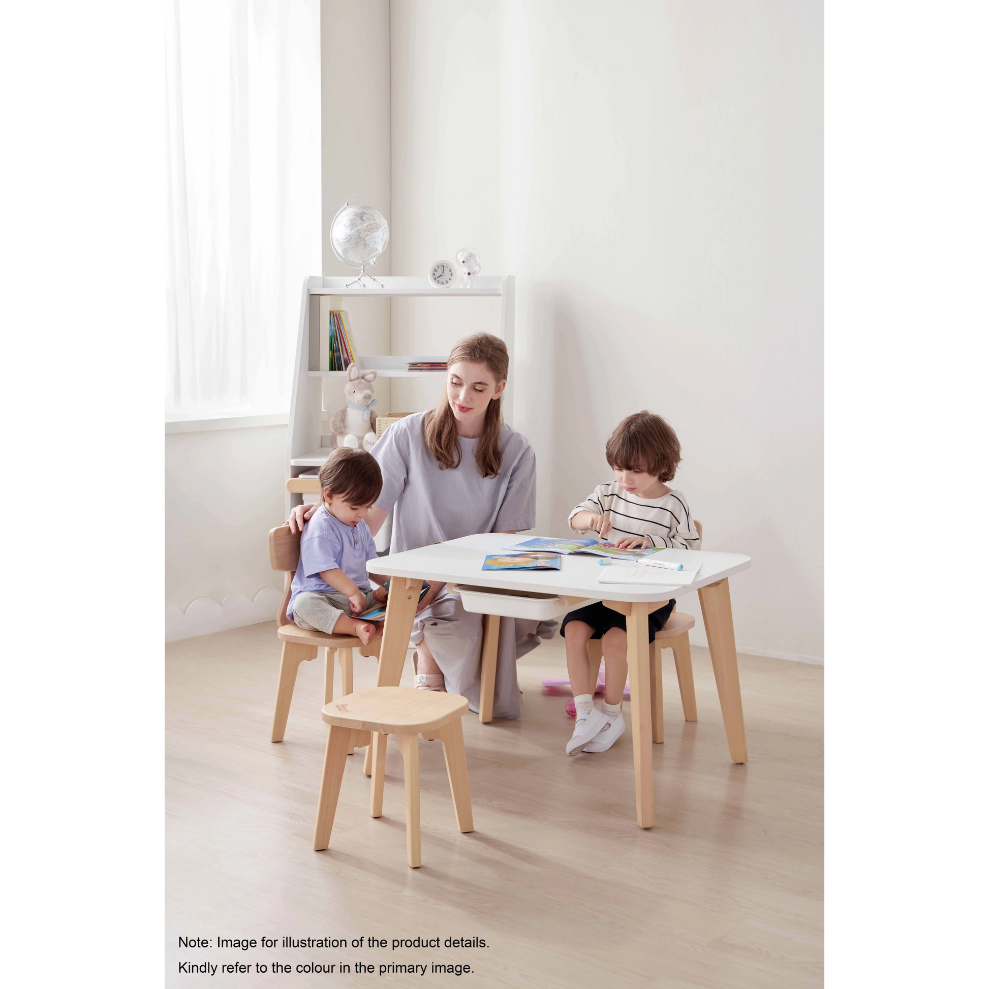 Boori Tidy Kids Table V23, Cherry