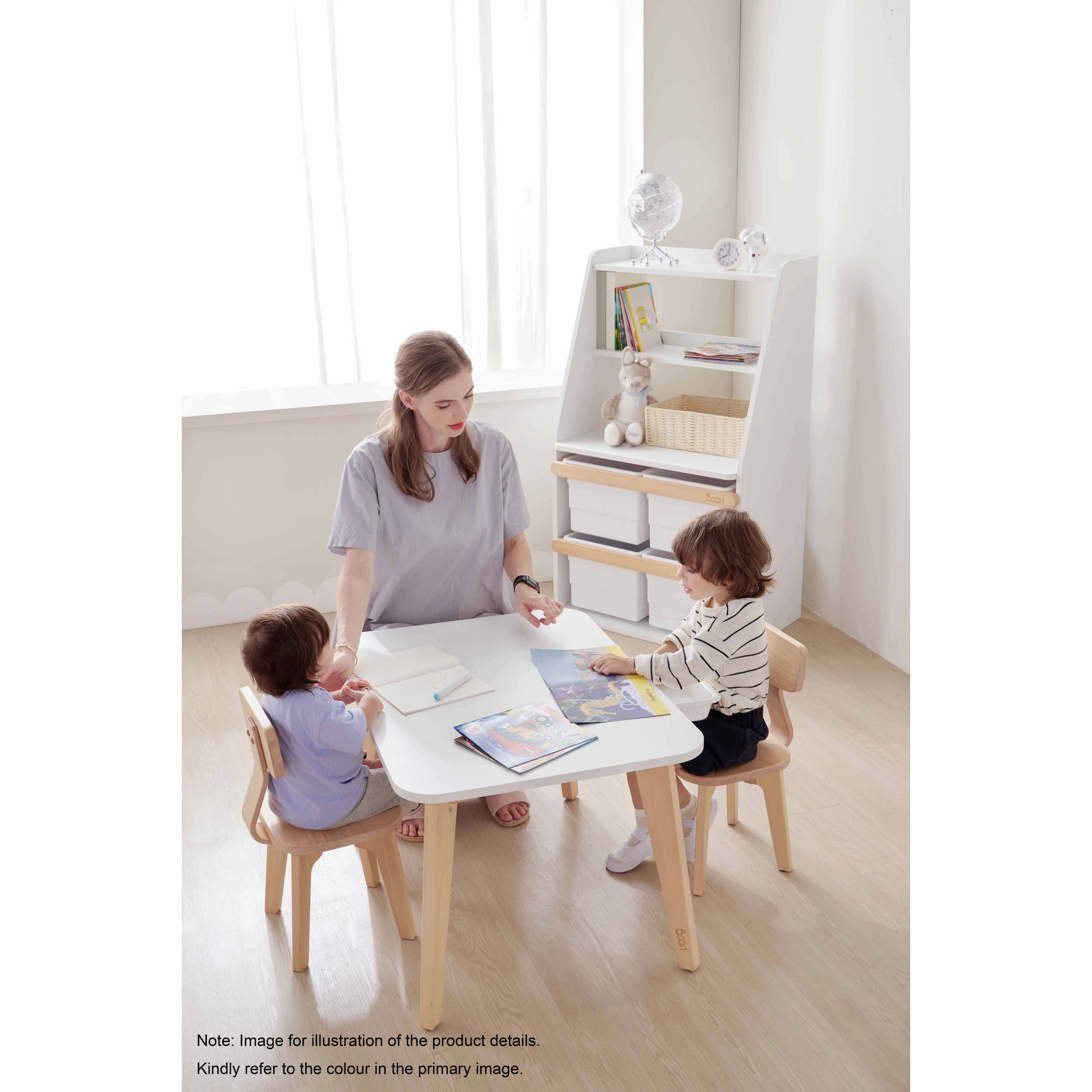 Boori Tidy Kids Table V23, Cherry