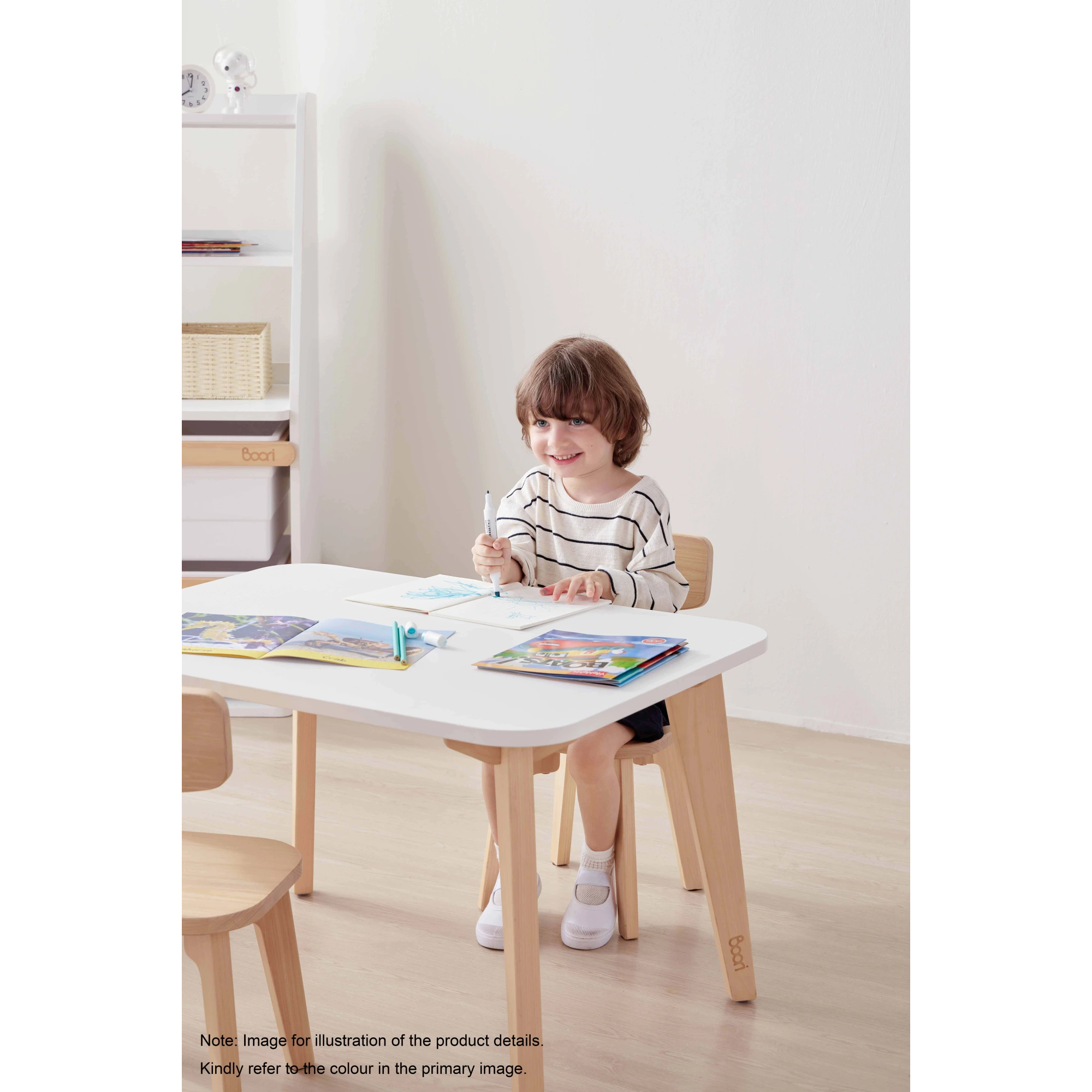 Boori Tidy Kids Table V23, Cherry