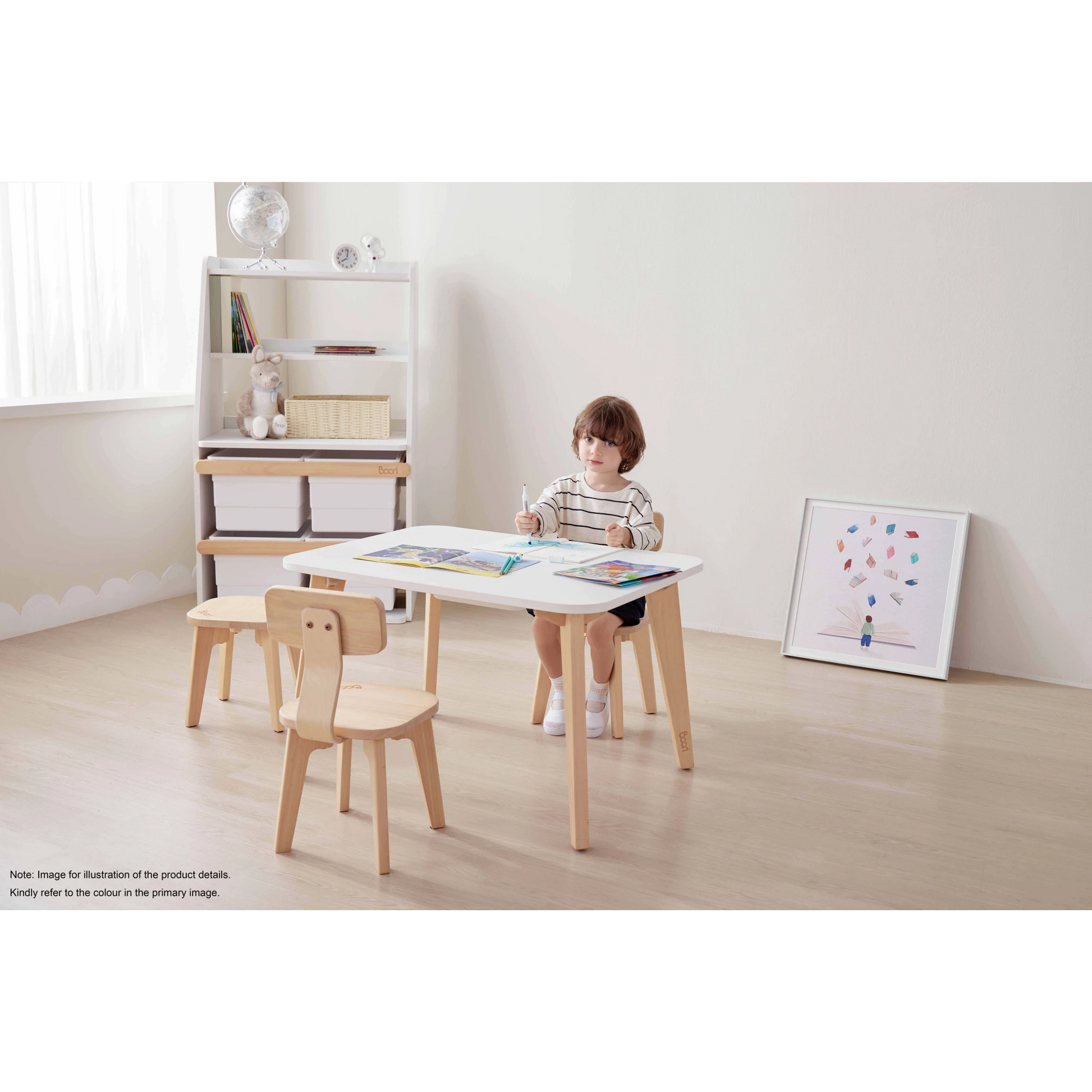 Boori Tidy Kids Table V23, Cherry