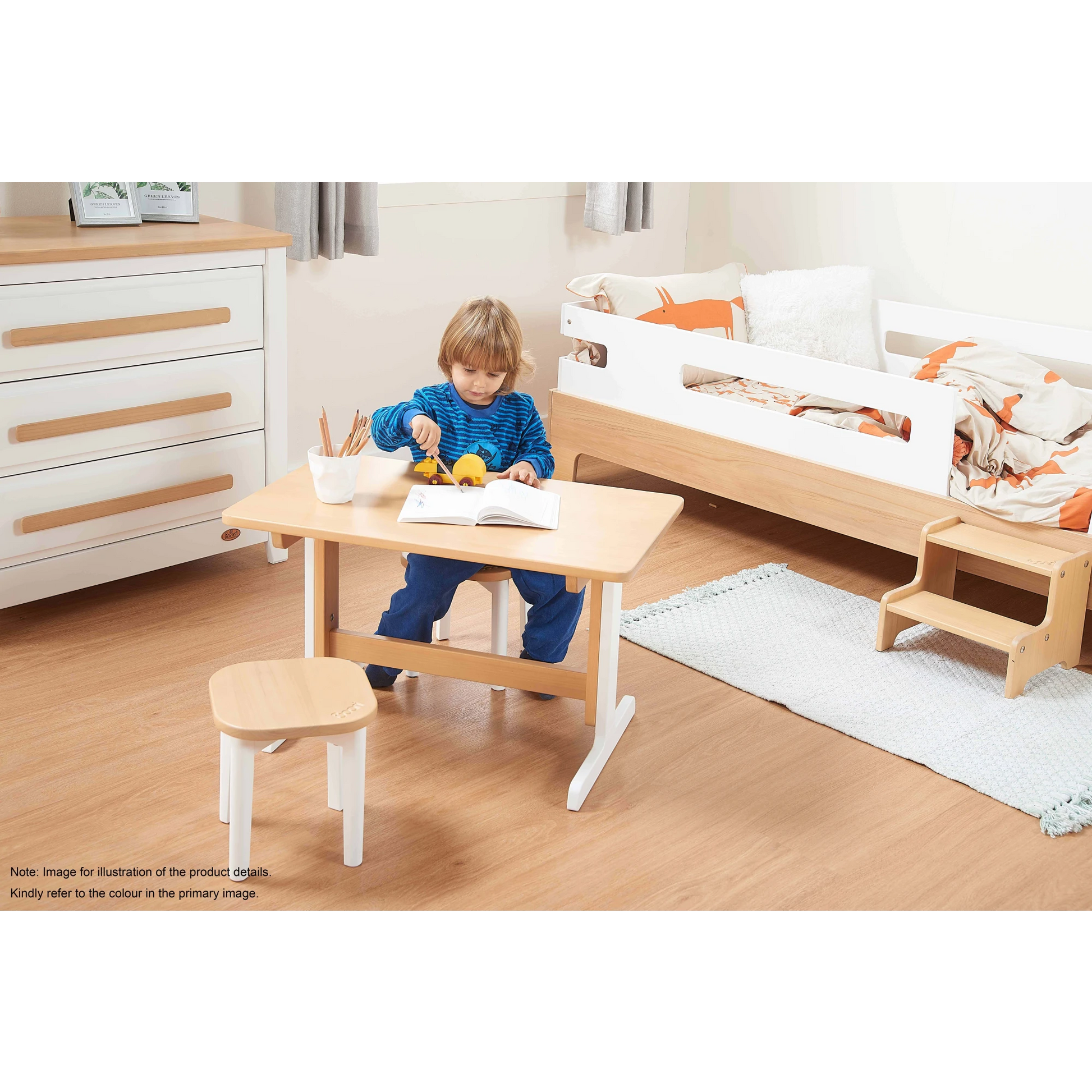 Boori Tidy Kids Learning Table, Cherry