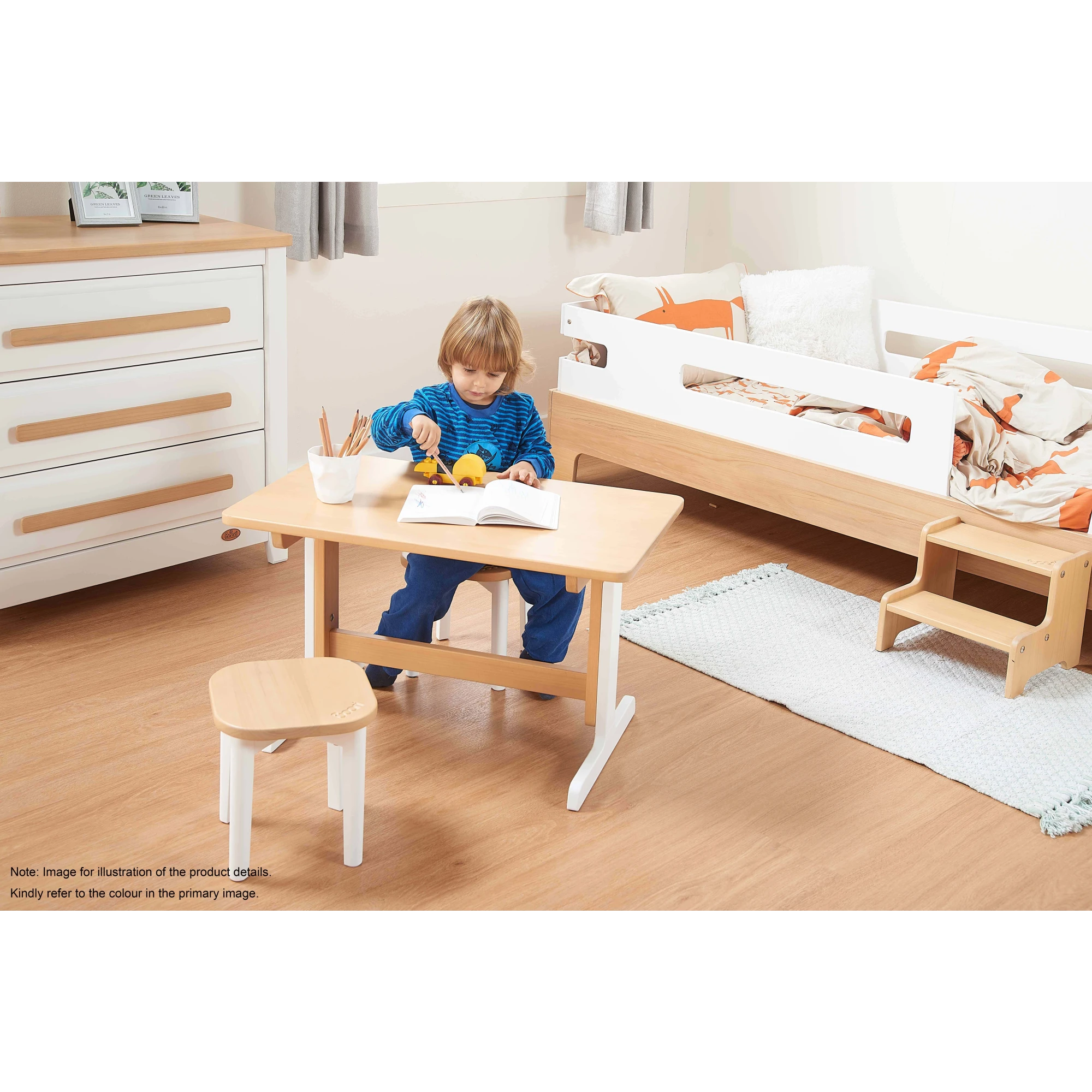Boori Tidy Kids Learning Table, Cherry