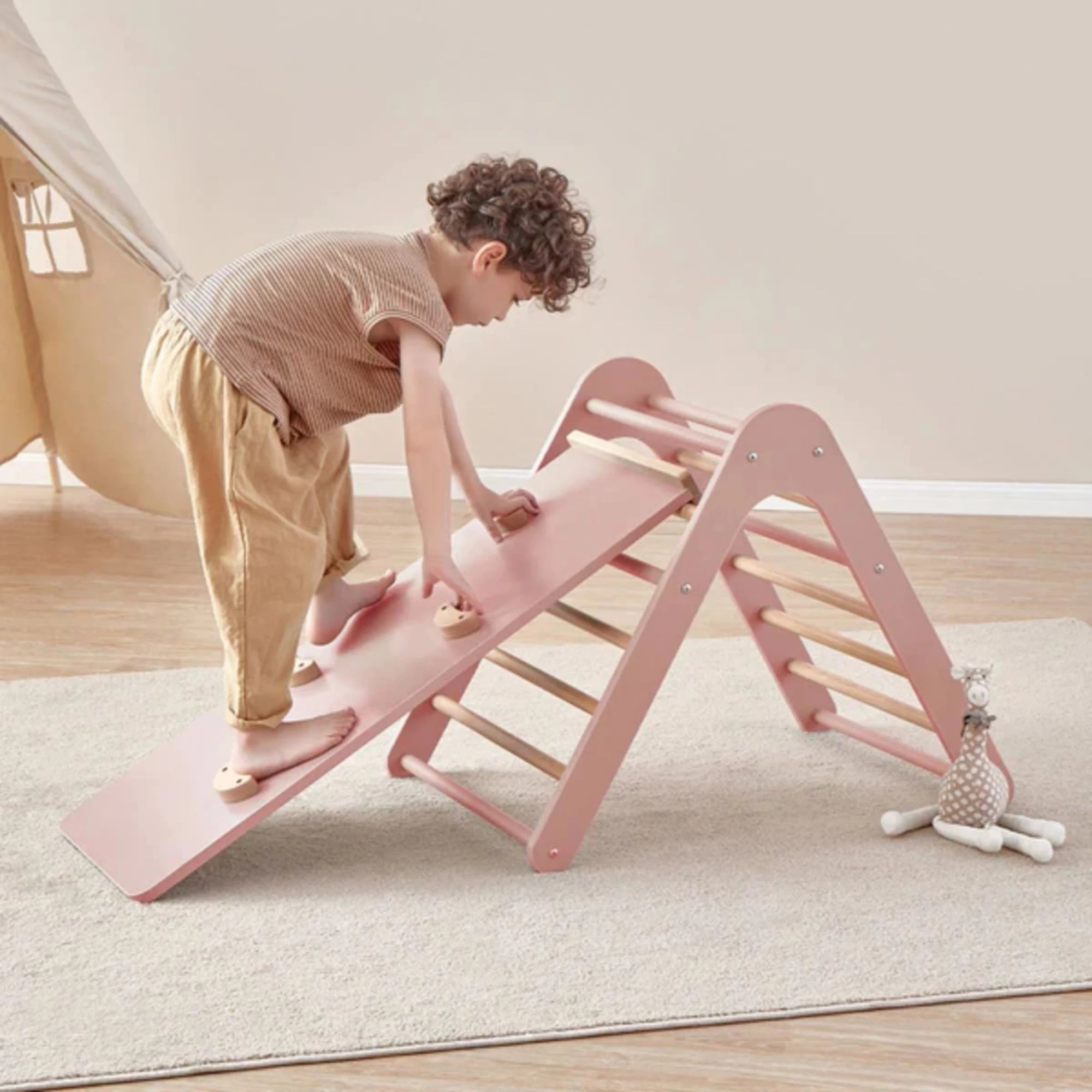 Boori Tidy Kids Climbing Triangle, Cherry