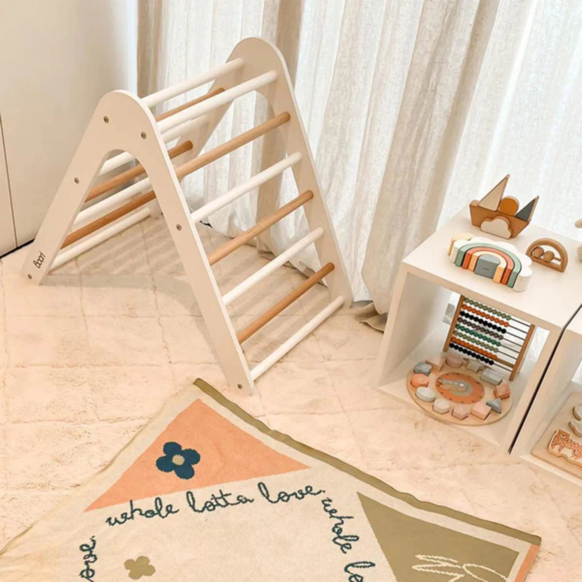 Boori Tidy Kids Climbing Triangle, Barley