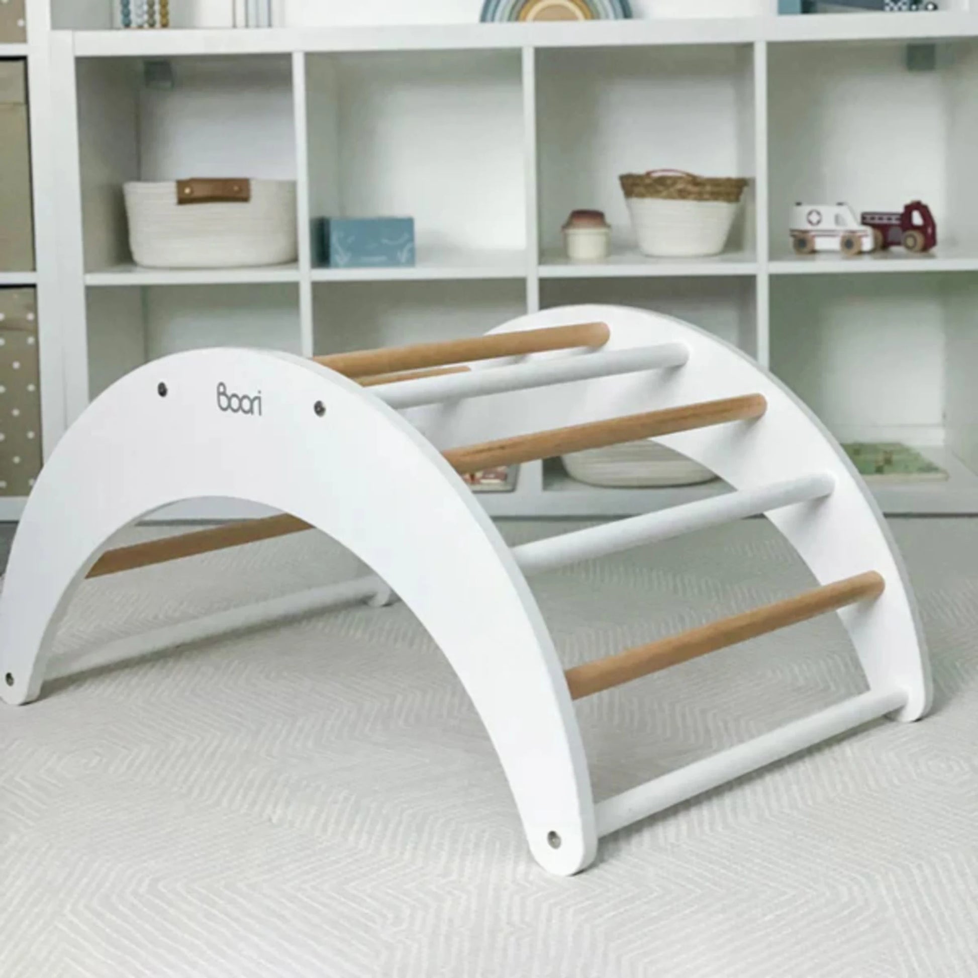 Boori Tidy Kids Pikler Climbing Arch, Barley