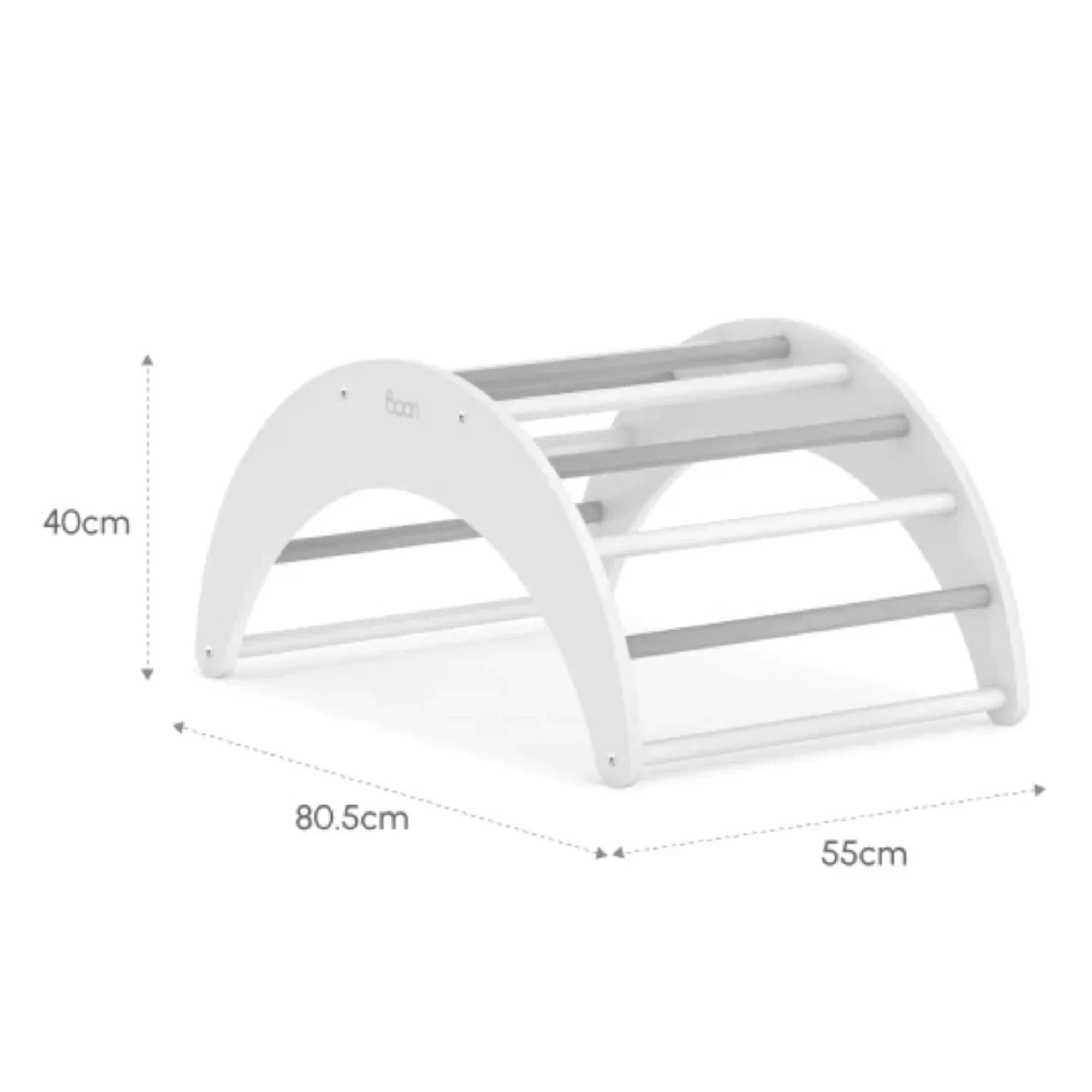 Boori Tidy Kids Pikler Climbing Arch, Cherry