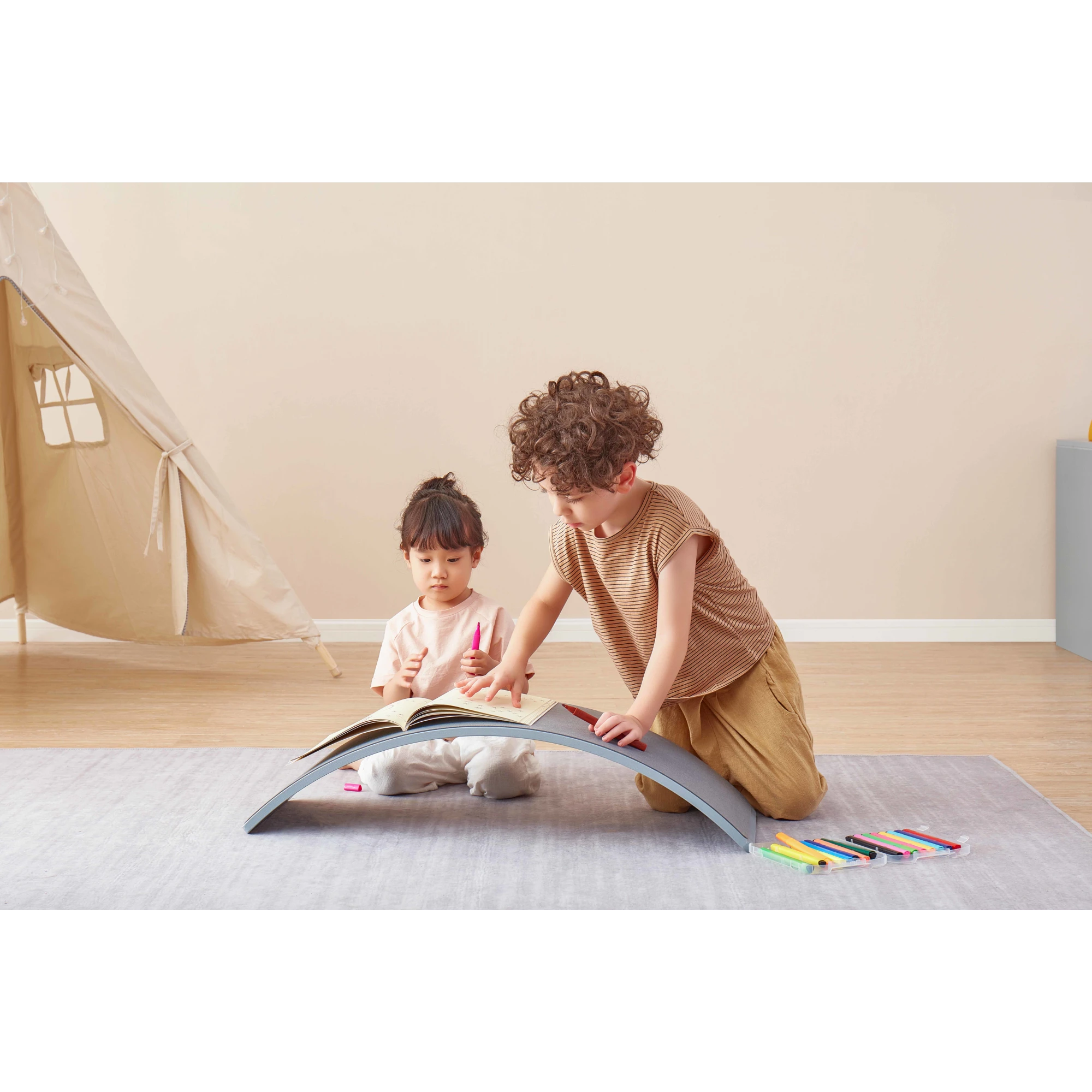 Boori Tidy Kids Balance Board, Blueberry