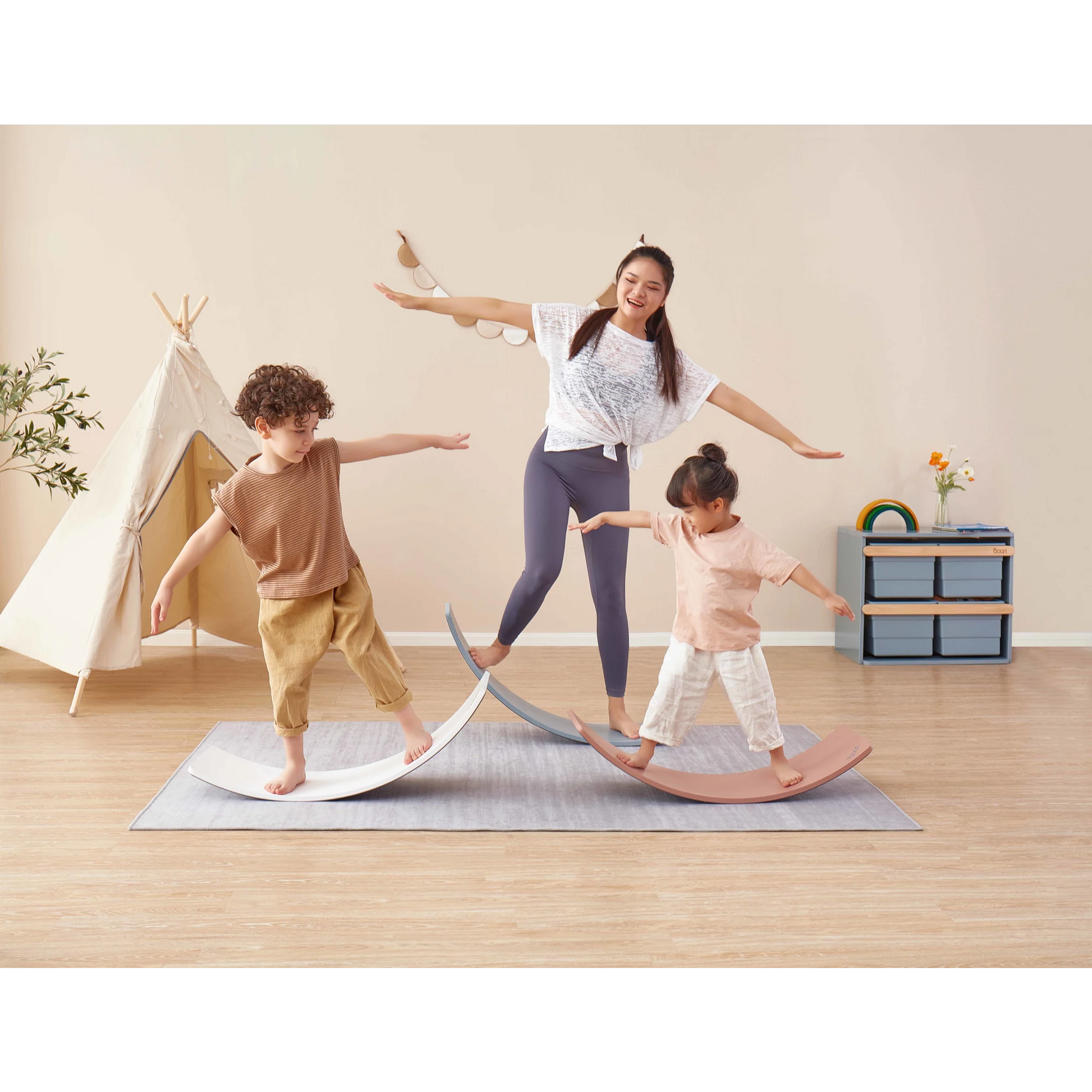 Boori Tidy Kids Balance Board, Blueberry