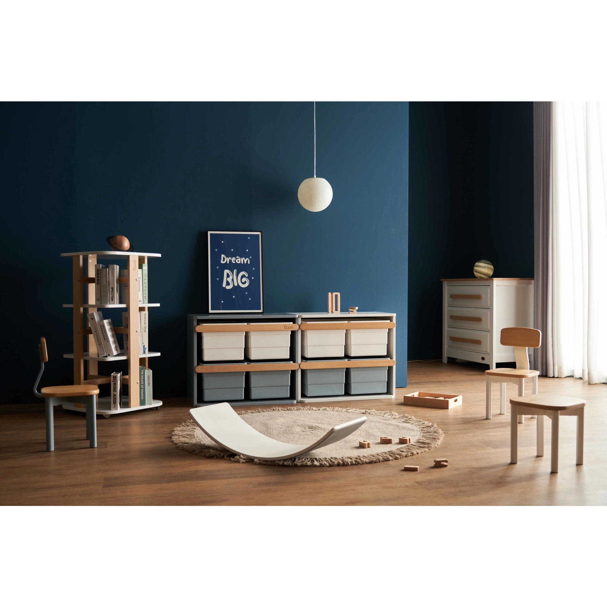 Boori Tidy Kids Toy Cabinet, Barley