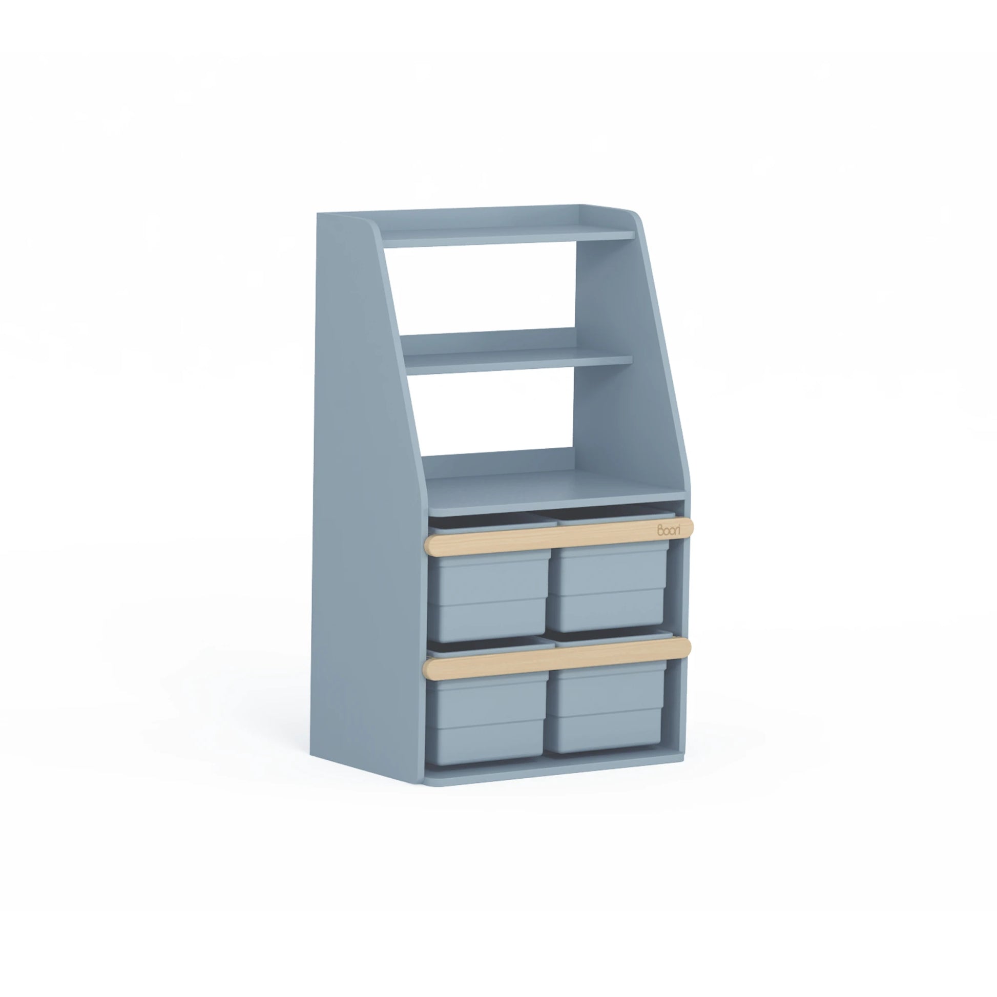 Boori Tidy Kids Toy Cabinet Shelf, Blueberry