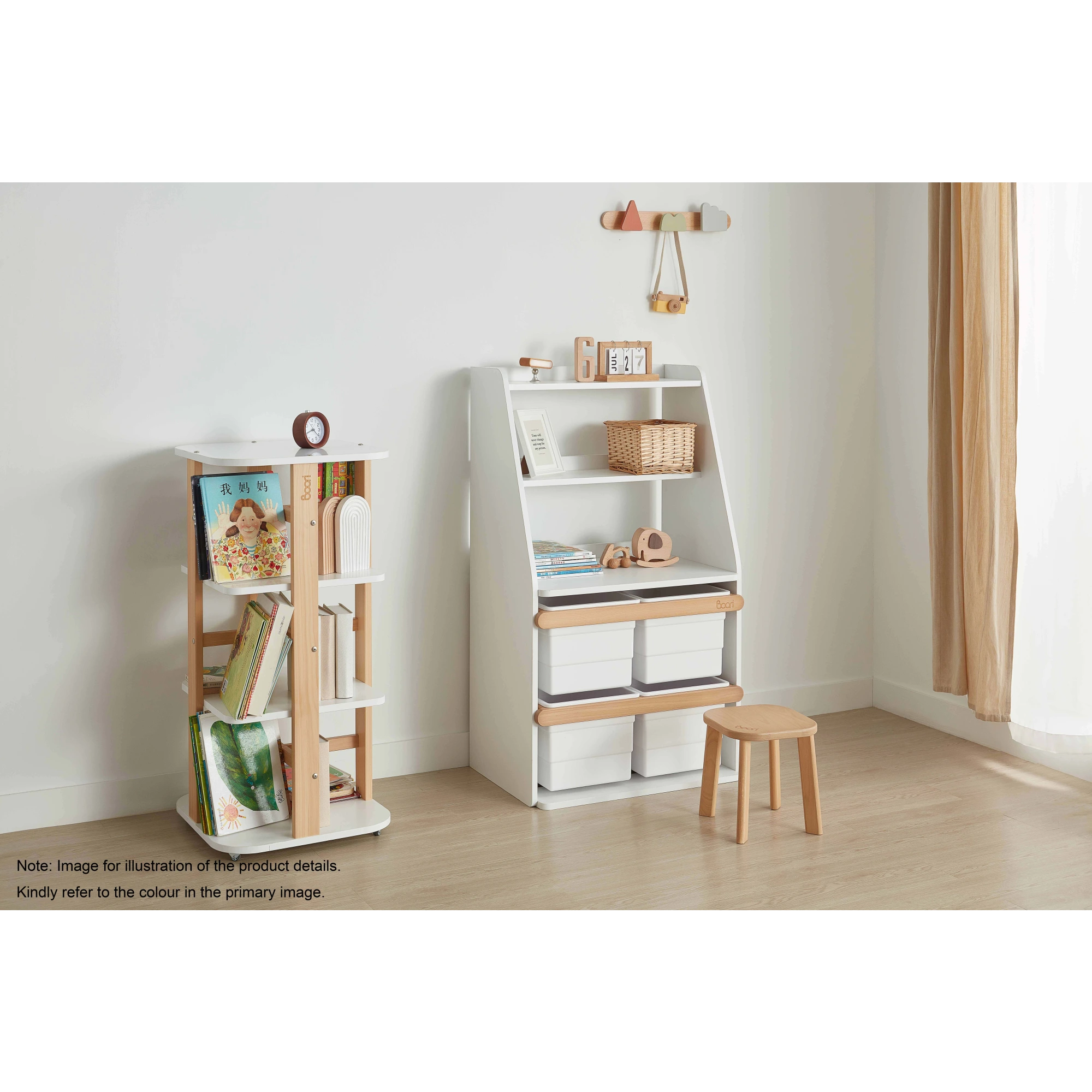 Boori Tidy Kids Toy Cabinet Shelf, Blueberry