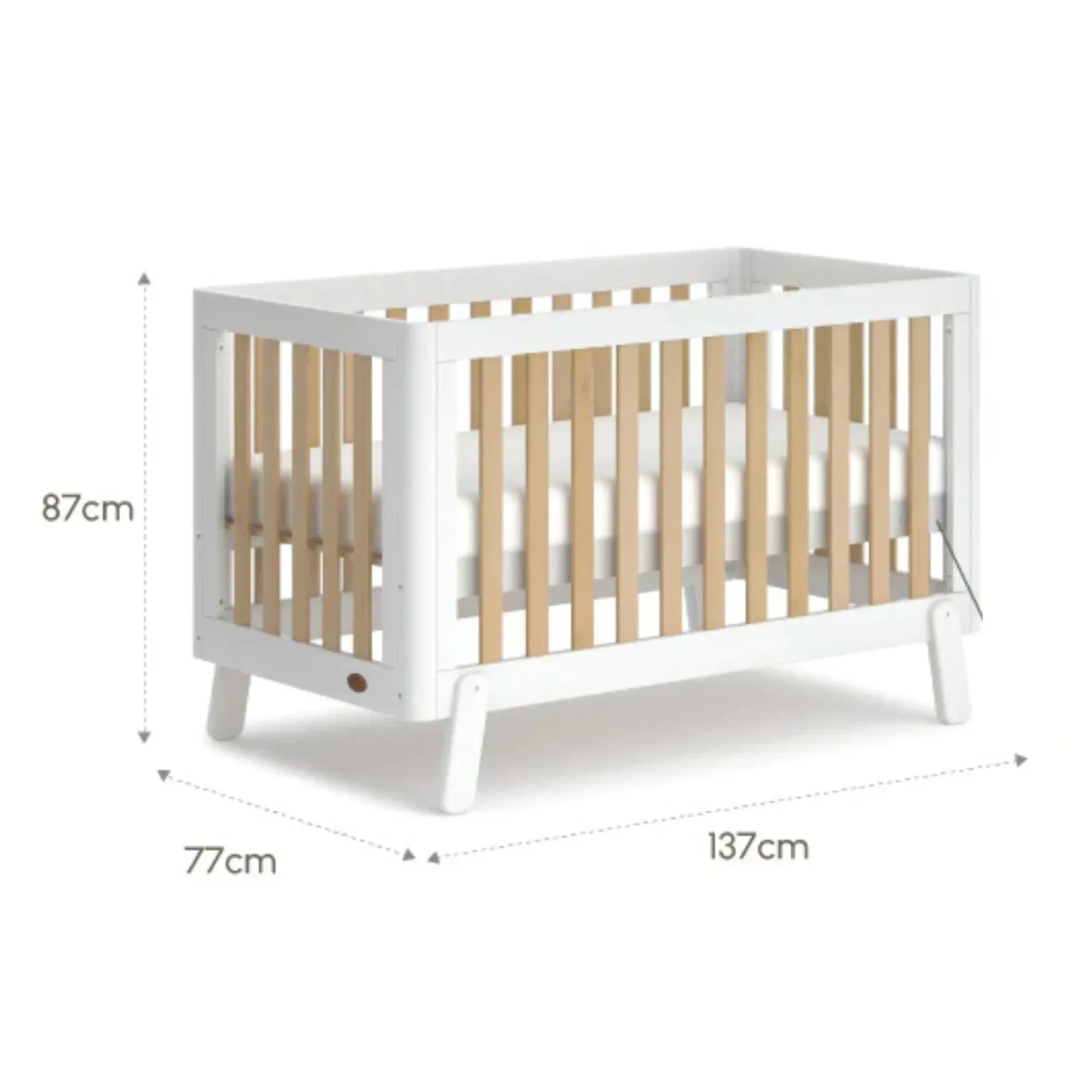 Boori Turin Kids Cot, Barley