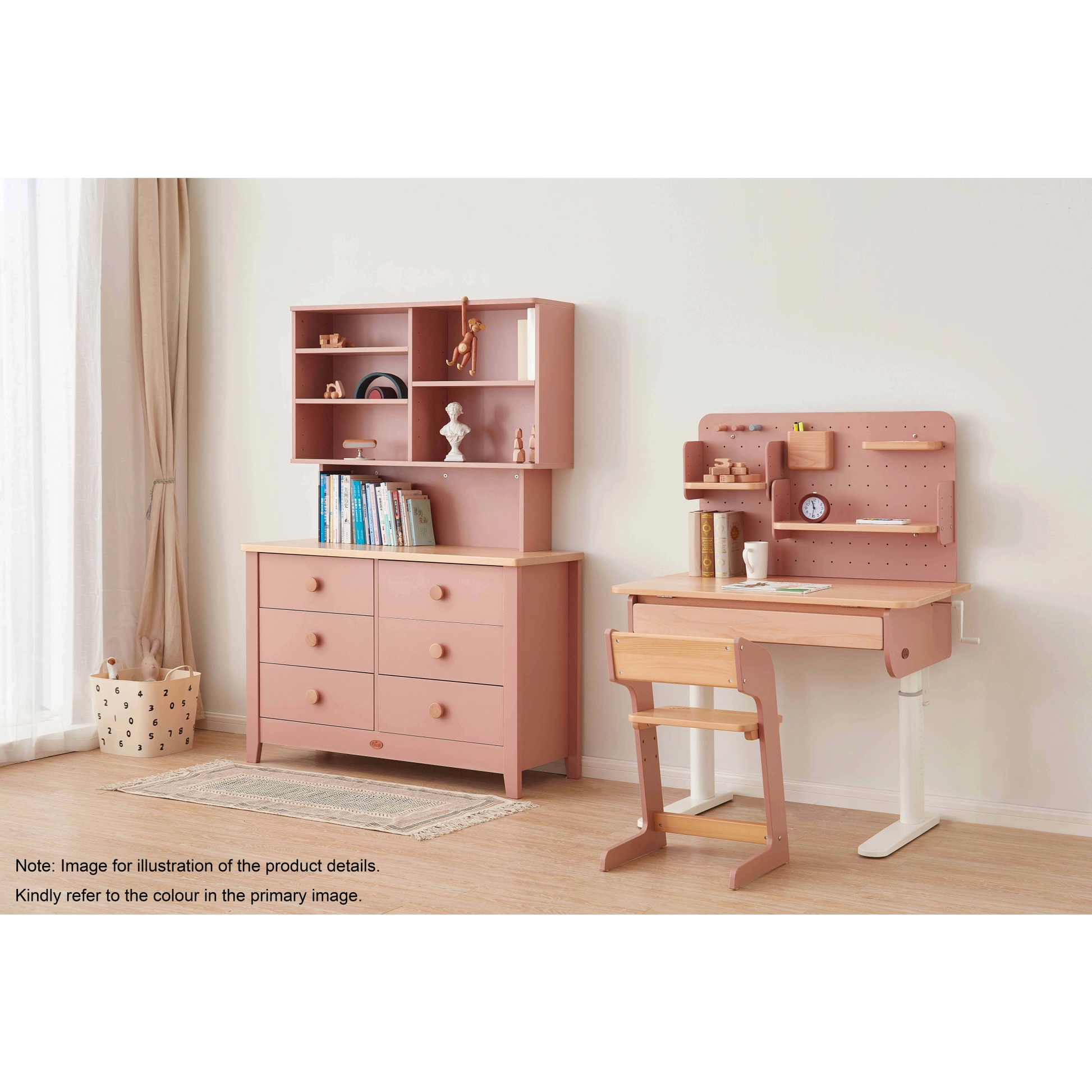 Boori Universal Kids 6 Drawer Chest V23, Blueberry