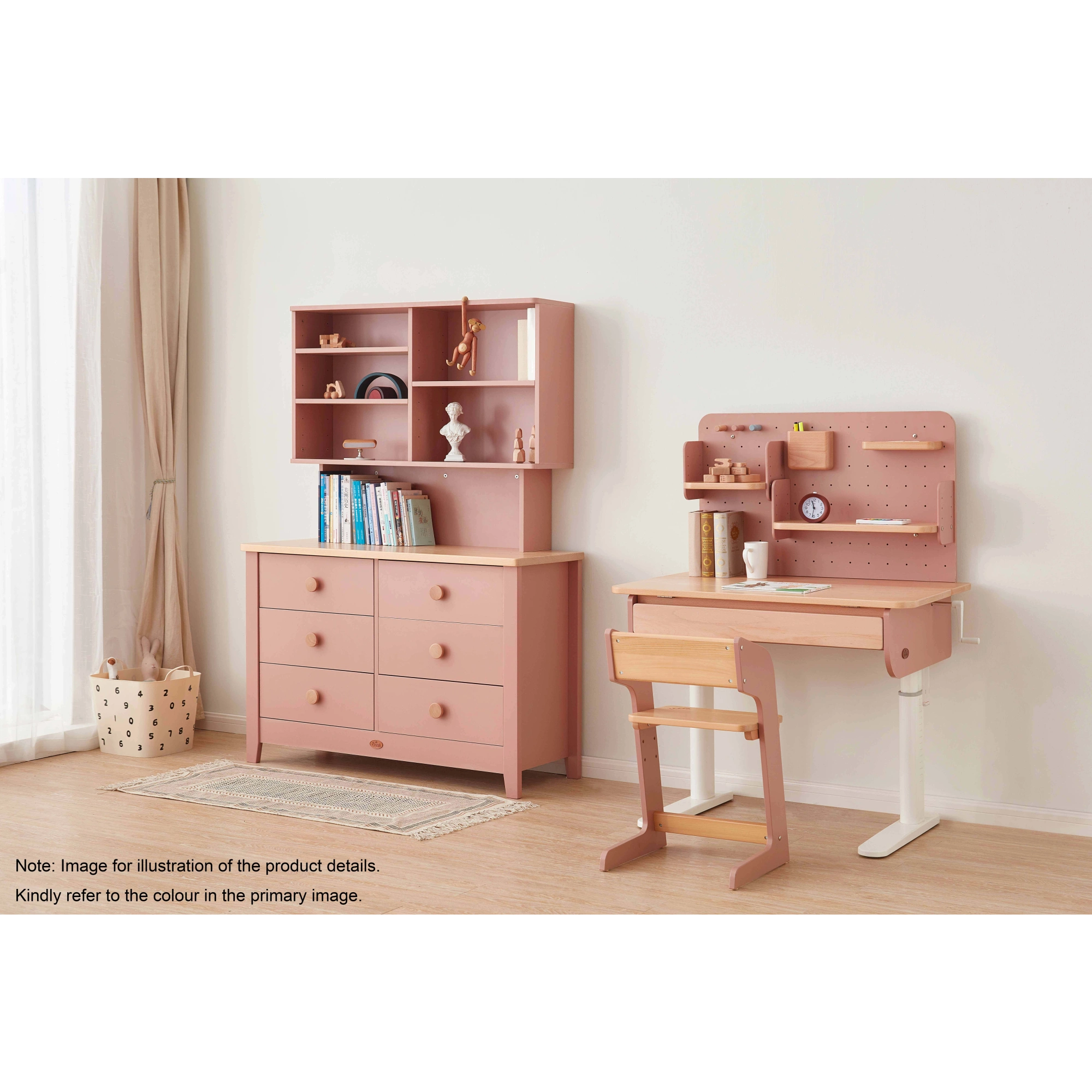 Boori Universal Kids 6 Drawer Chest V23, Blueberry