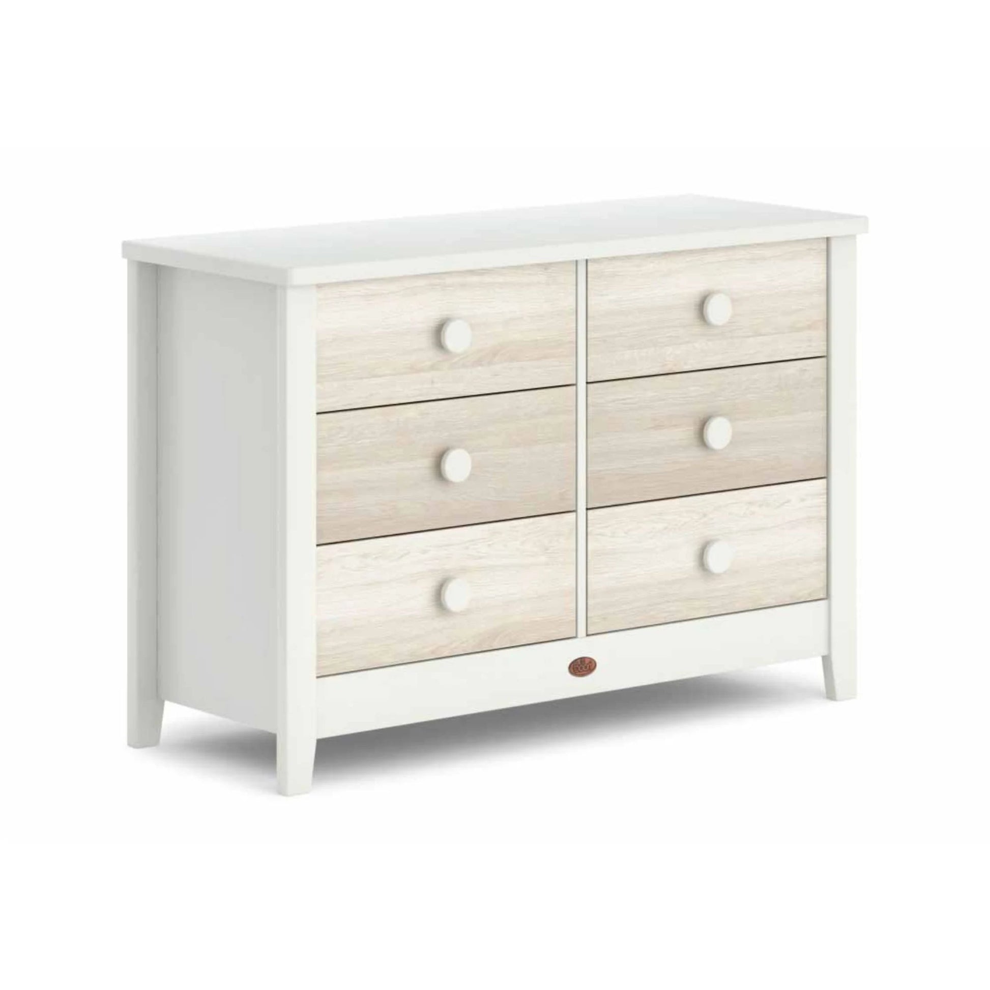 Boori Universal Kids 6 Drawer Chest, Soft White