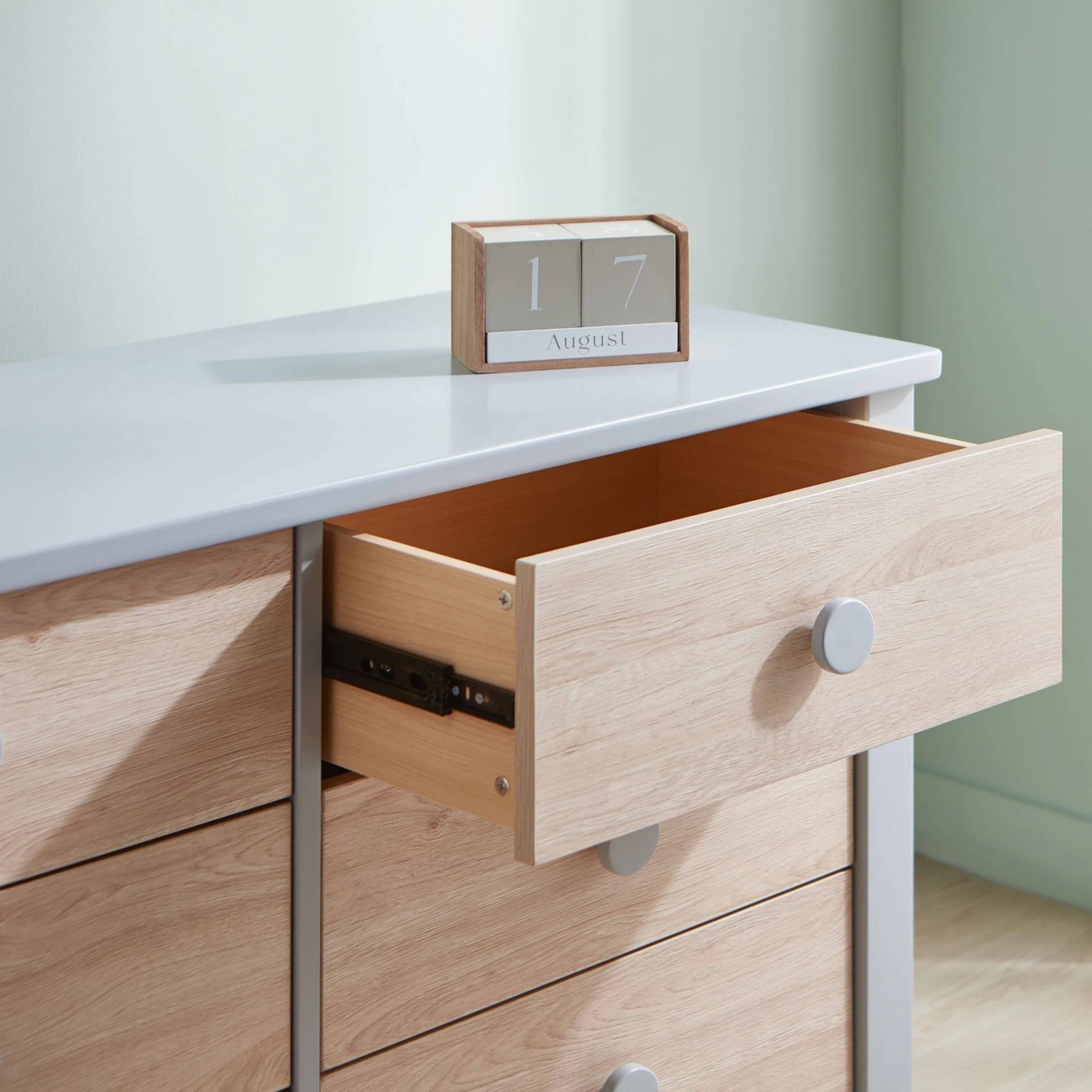 Boori Universal Kids 6 Drawer Chest V23, Pebble