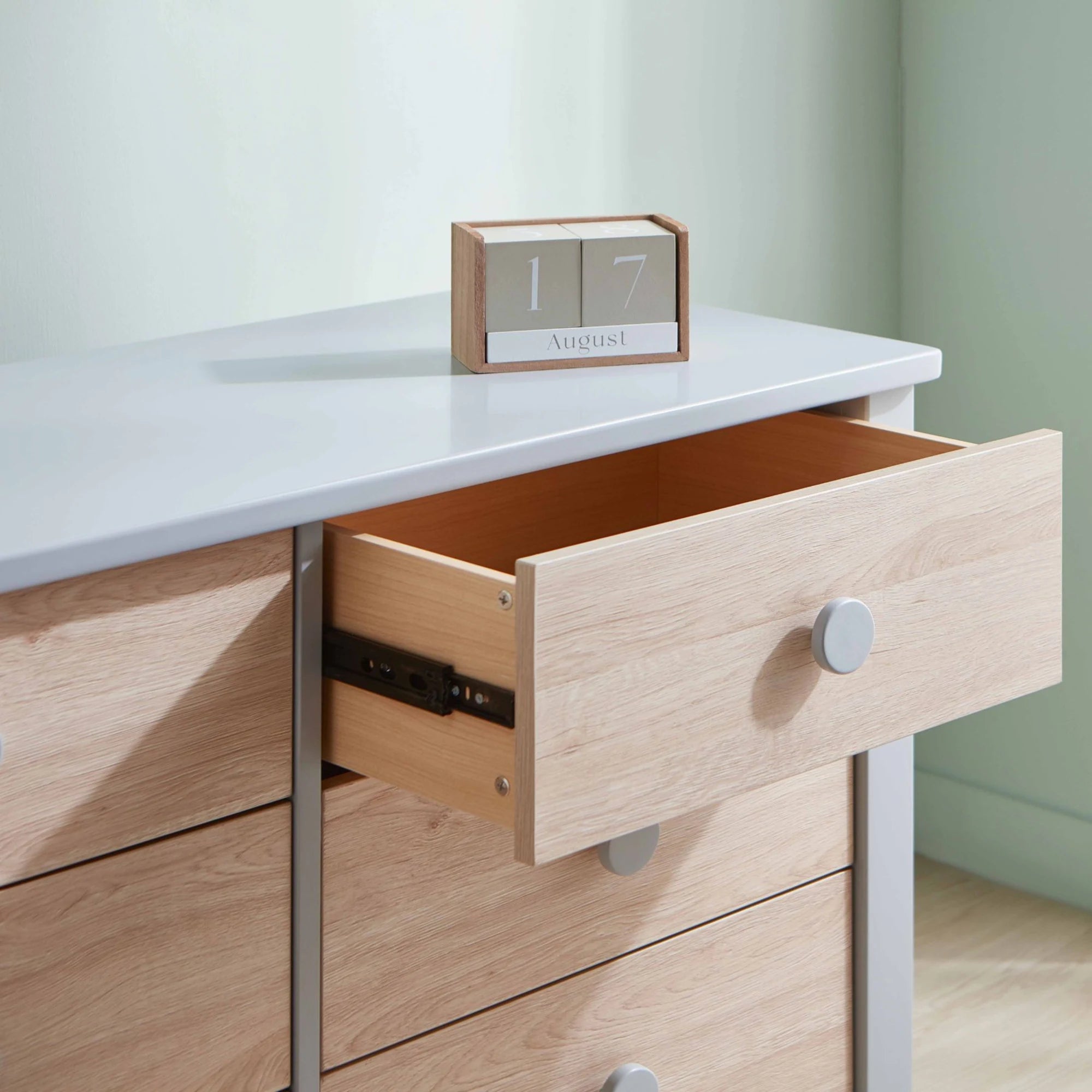 Boori Universal Kids 6 Drawer Chest V23, Pebble