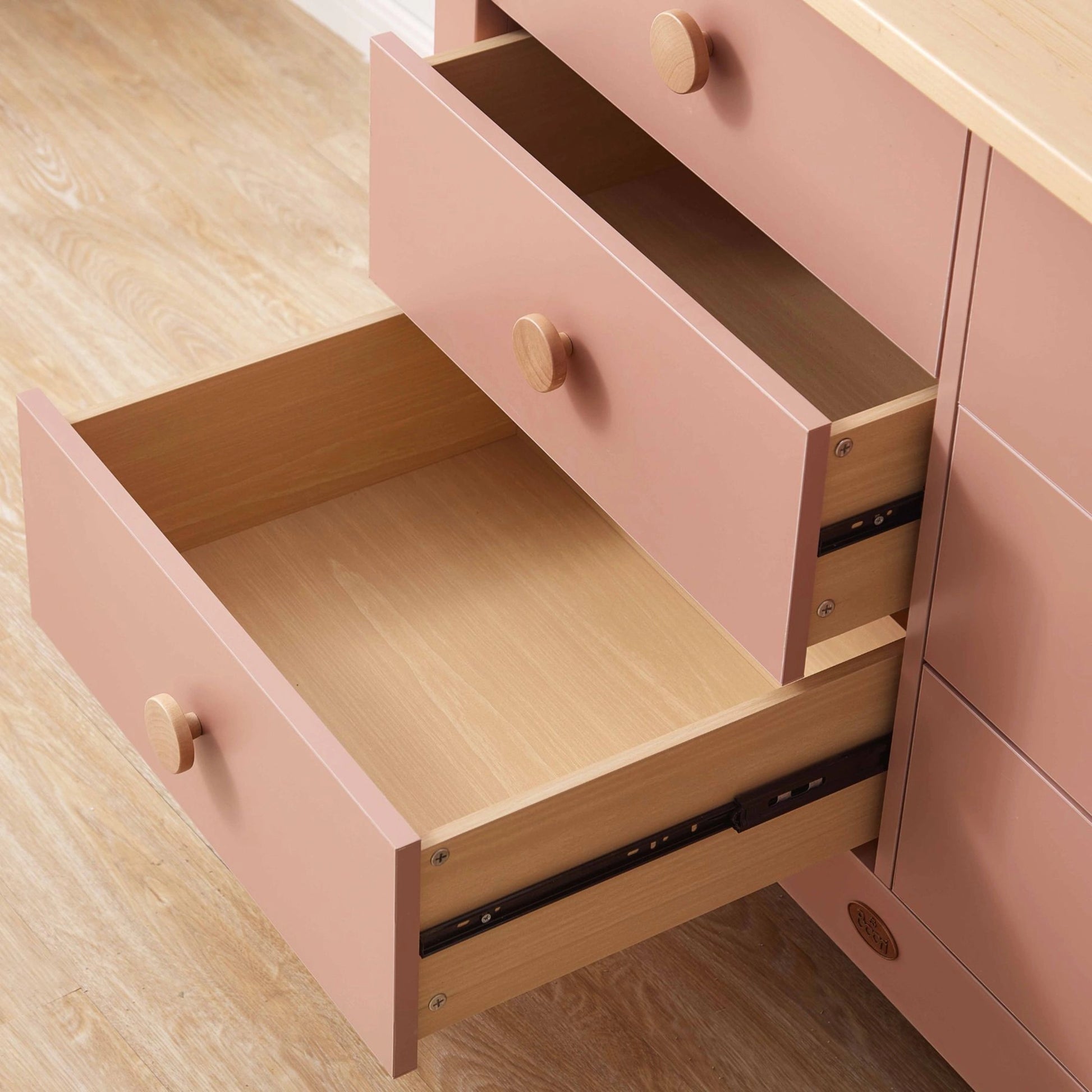 Boori Universal Kids 6 Drawer Chest V23, Cherry