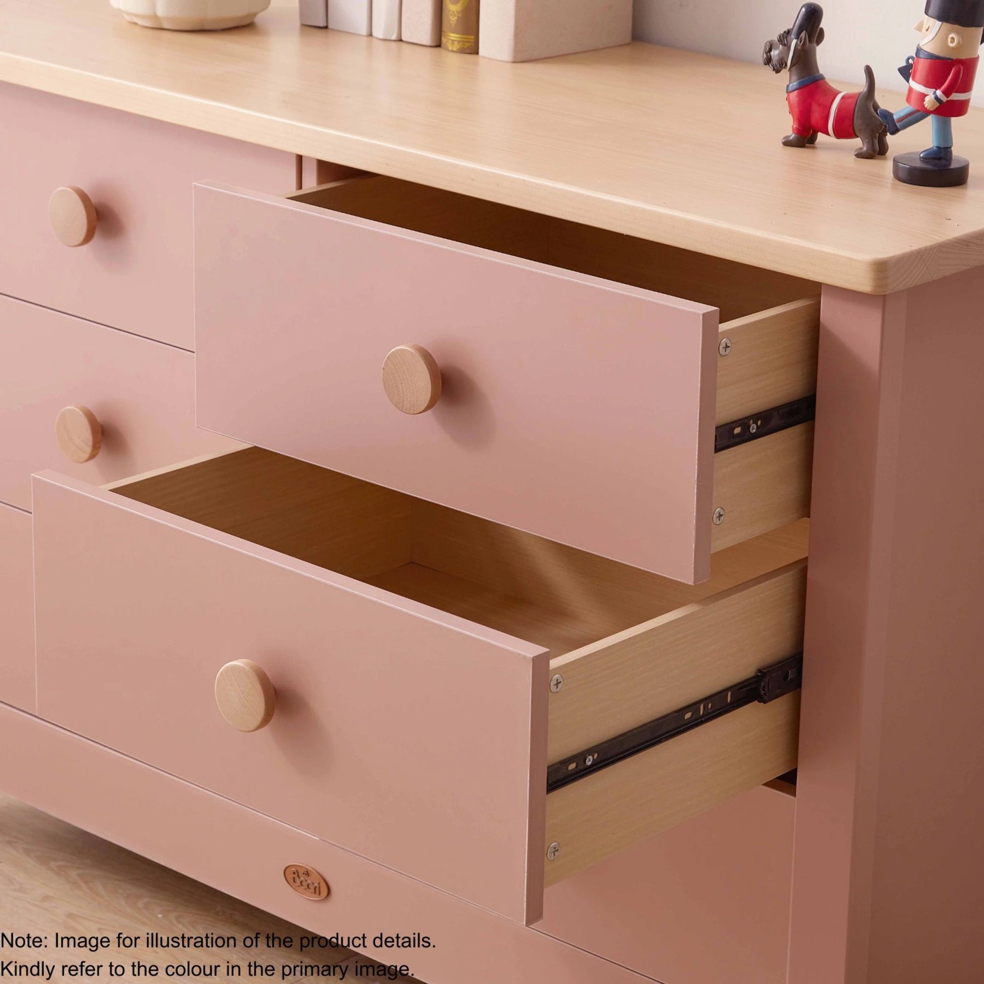 Boori Universal Kids 3 Drawer Chest V23, Barley