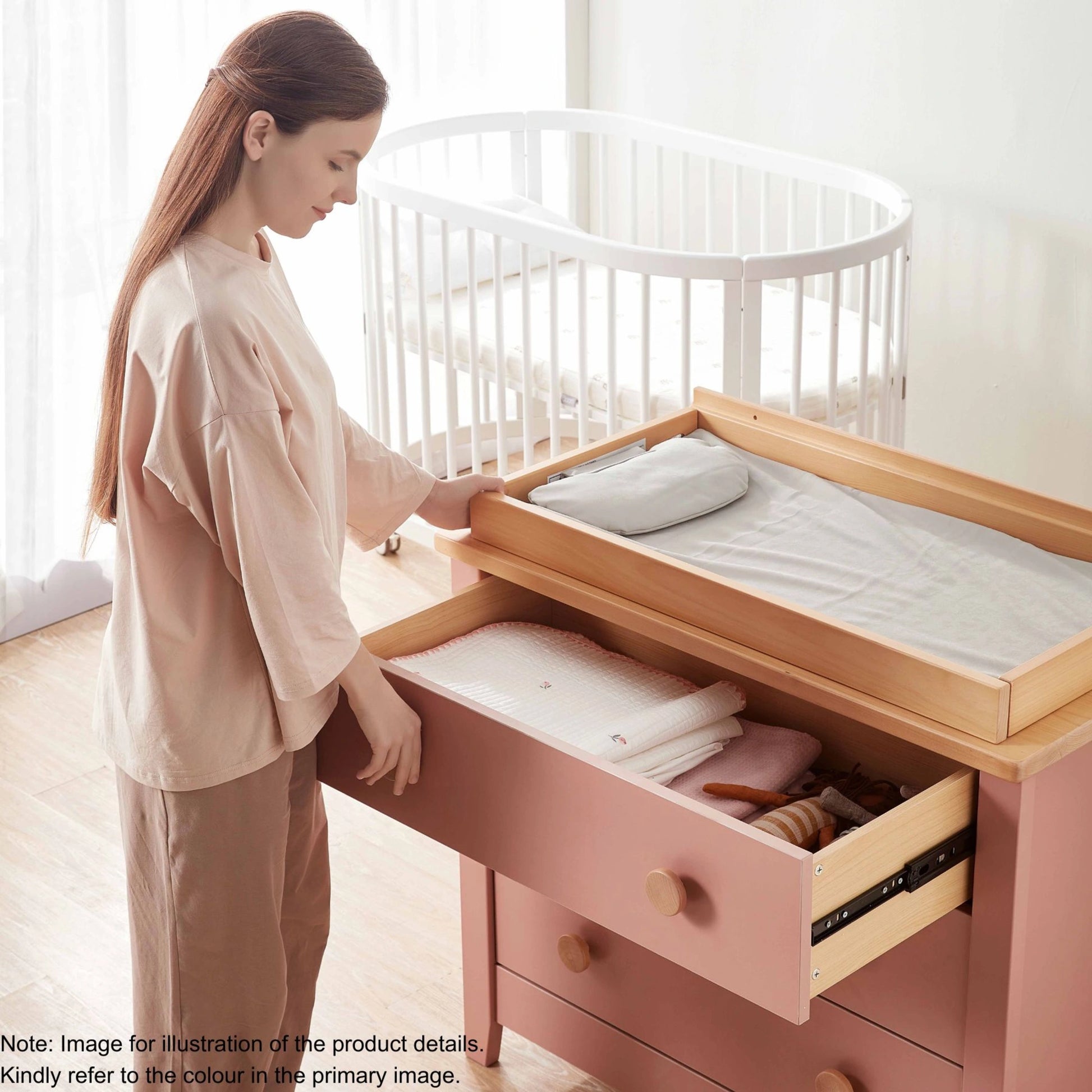 Boori Universal Kids 3 Drawer Chest V23, Soft White