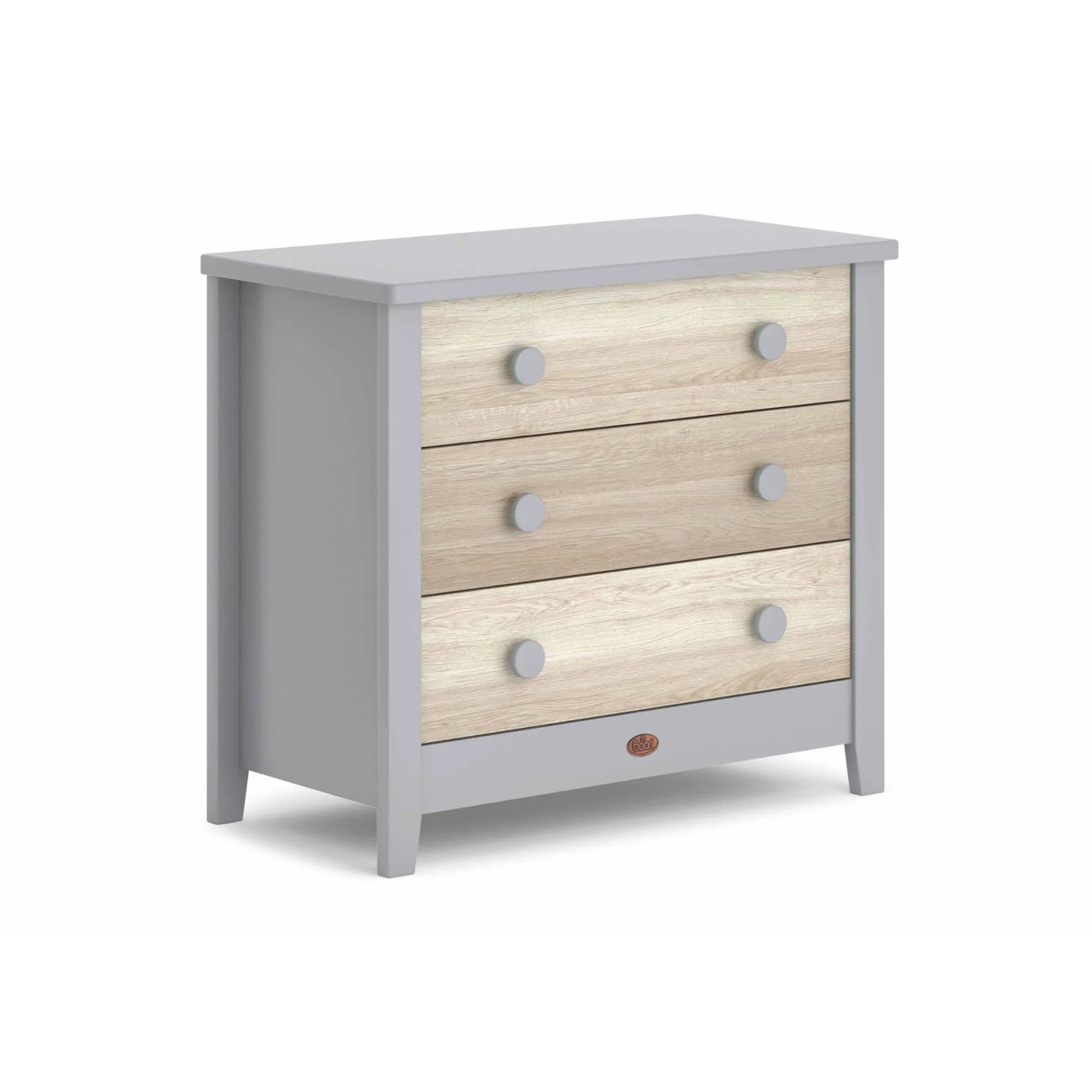 Boori Universal Kids 3 Drawer Chest, Pebble