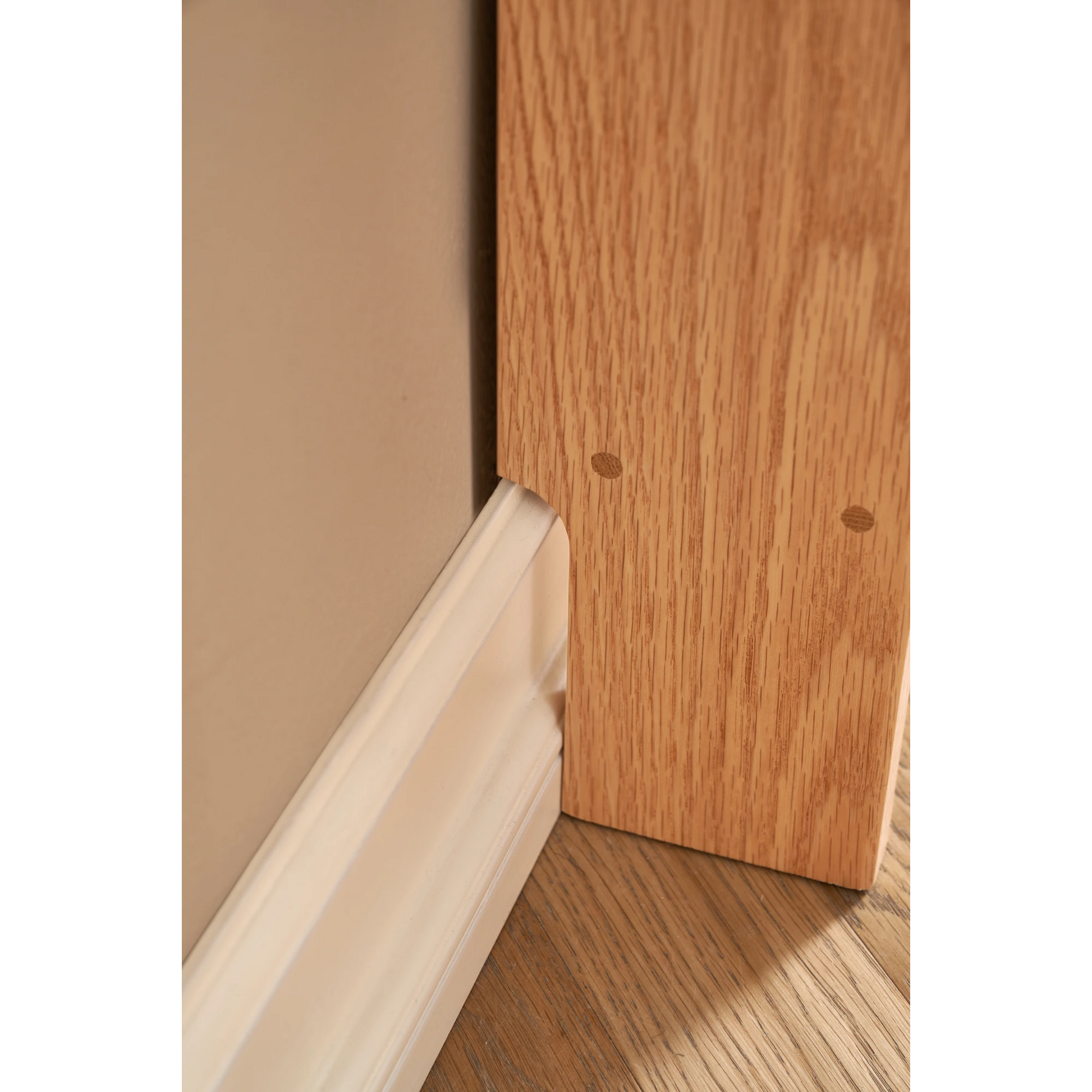 Solidwood Amber Pegboard Storage Rack