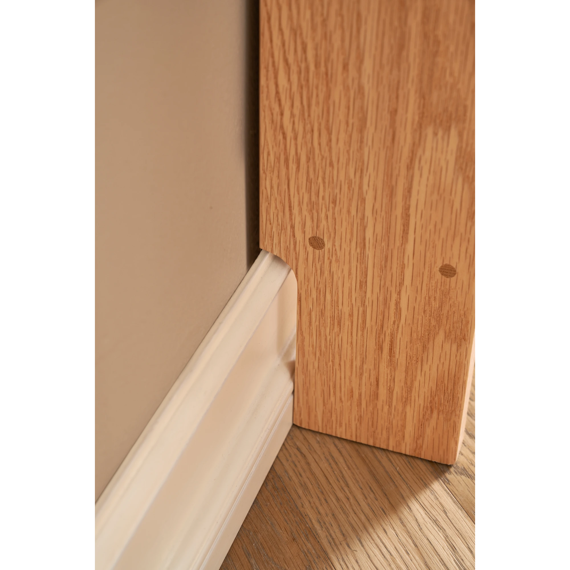 Solidwood Amber Pegboard Storage Rack