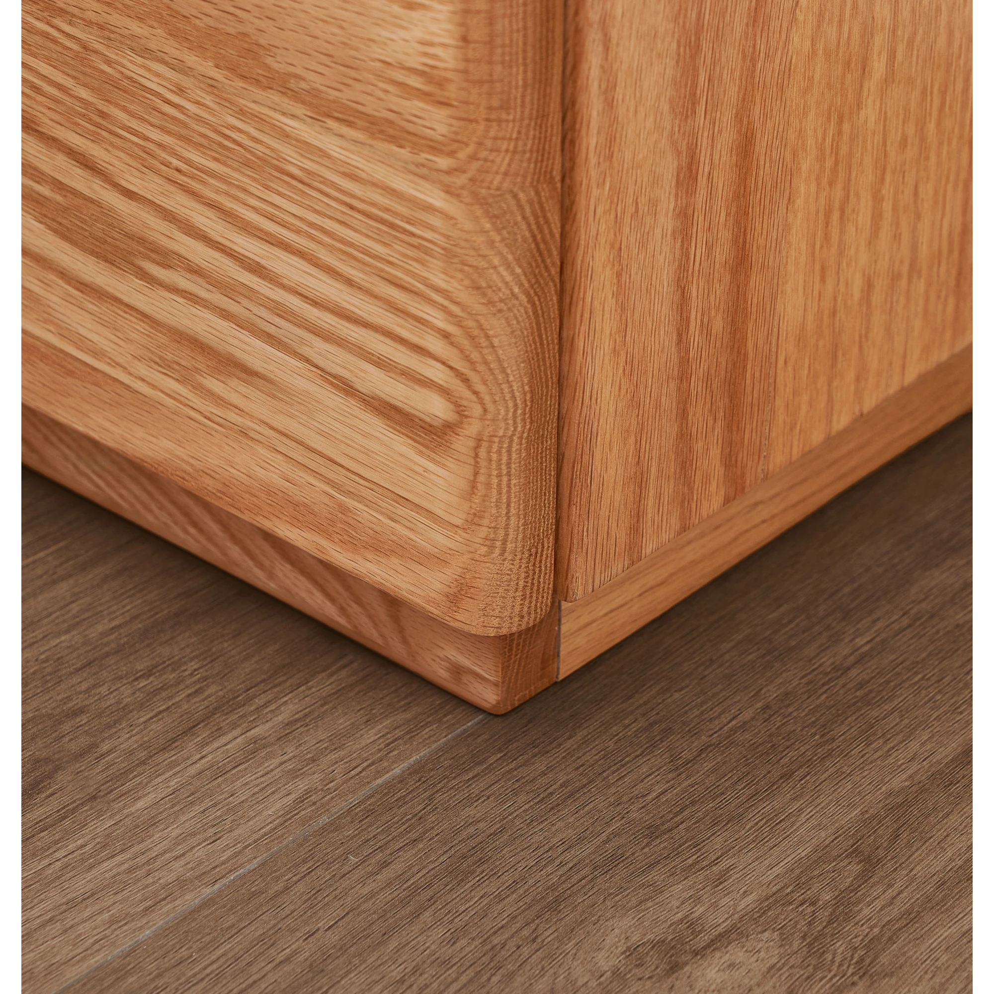 Solidwood Bailey 2-Drawer Bedside Table