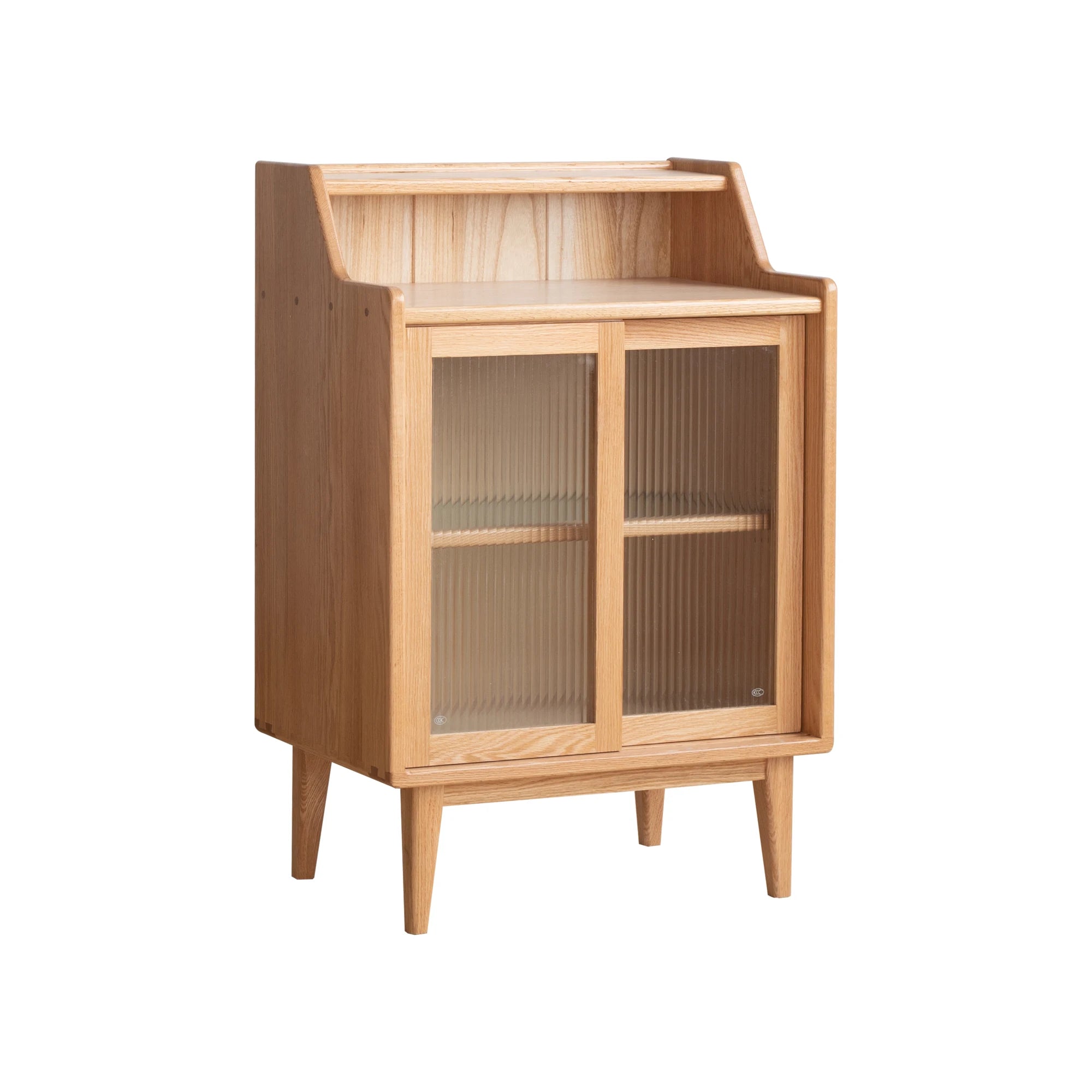 Solidwood Bailey Sideboard, 60x38x90CM, Natural Wood