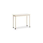 Solidwood Dolce Office Desk with Castors, Small