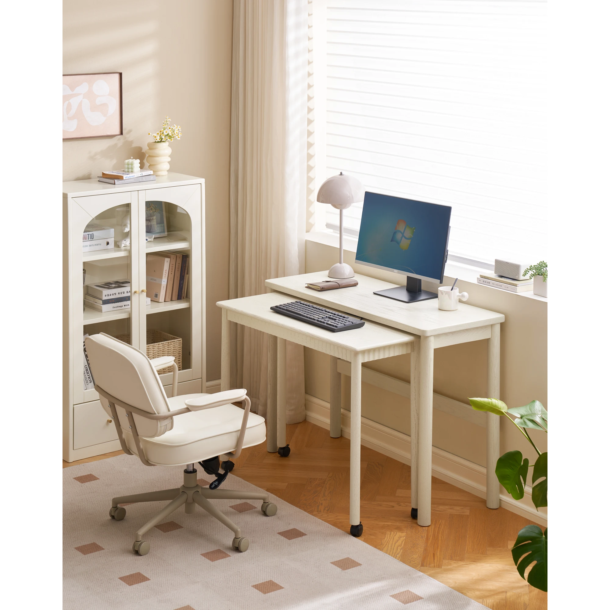 Solidwood Dolce Office Desk, Large