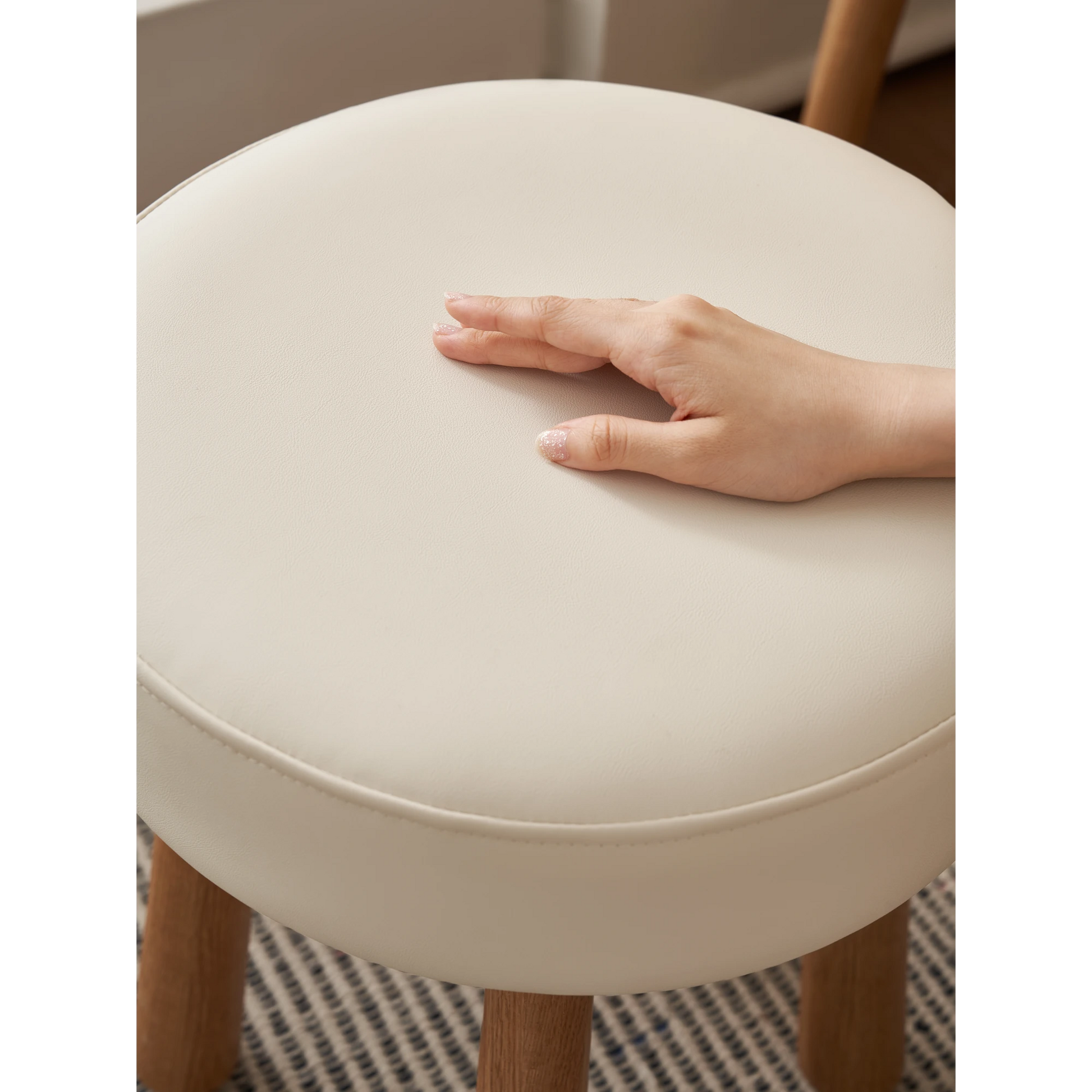 Solidwood Dolce Dressing Table Stool
