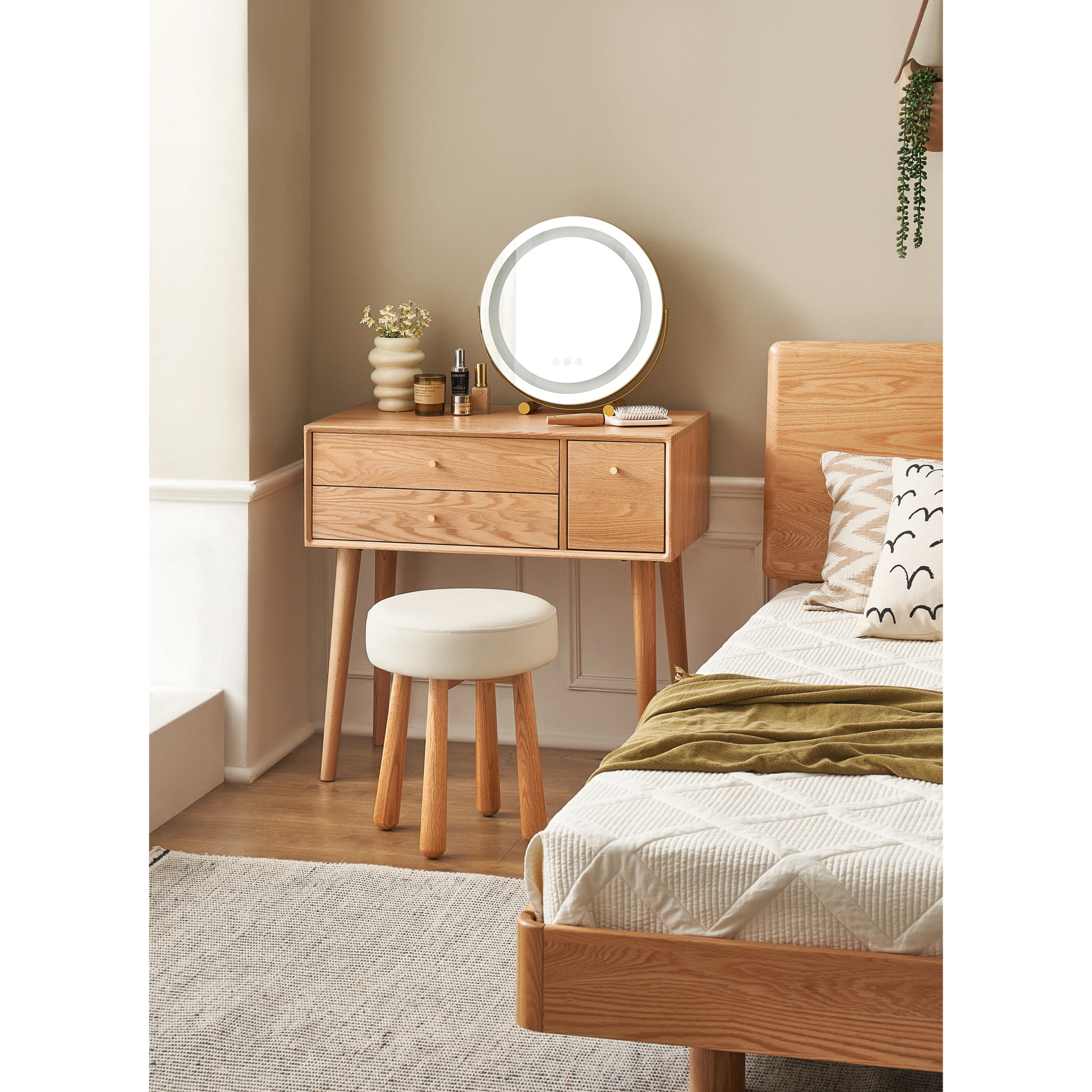 Solidwood Dolce Dressing Table Stool