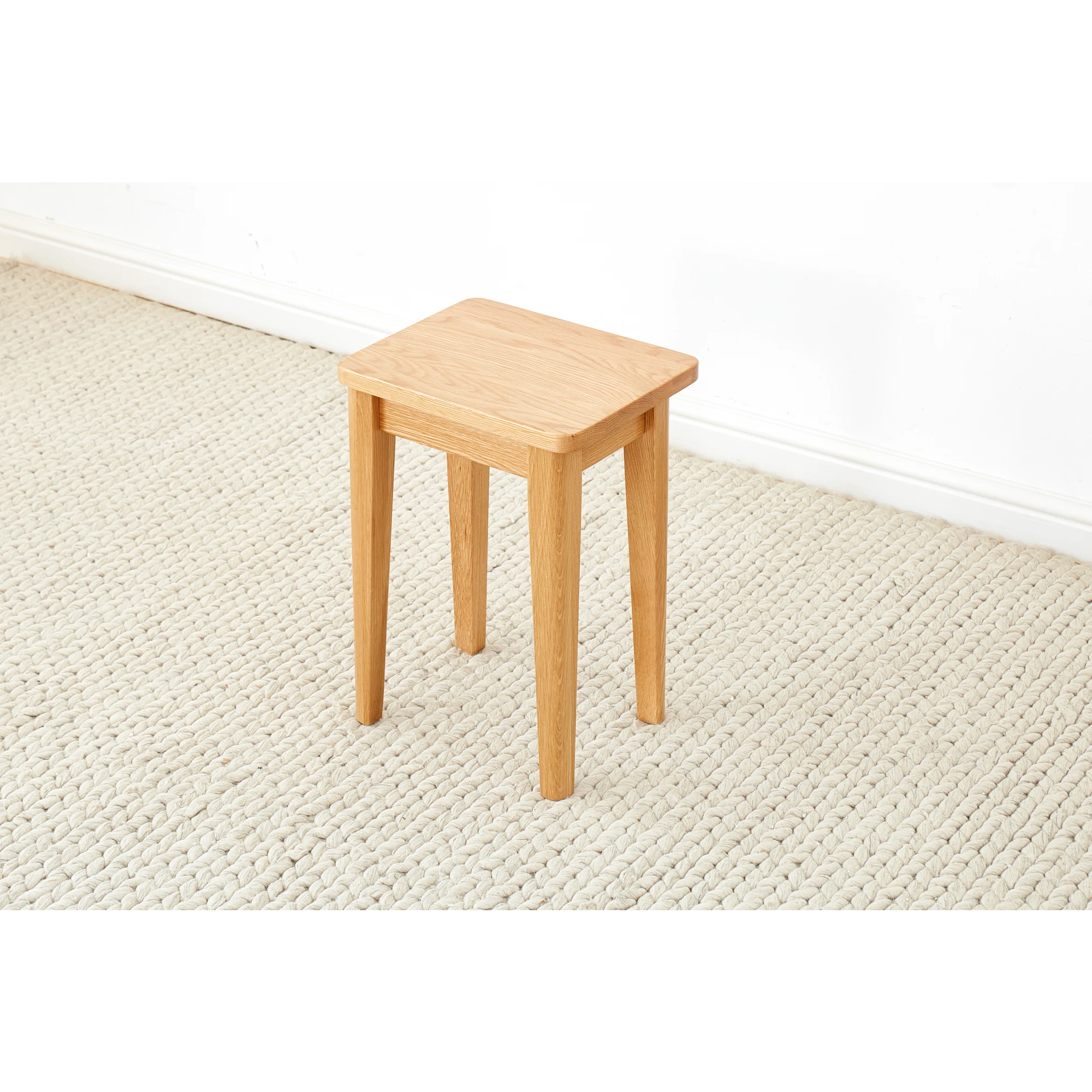 Solidwood Kano Foldable Dining Table with 2 Chairs and 2 Stools