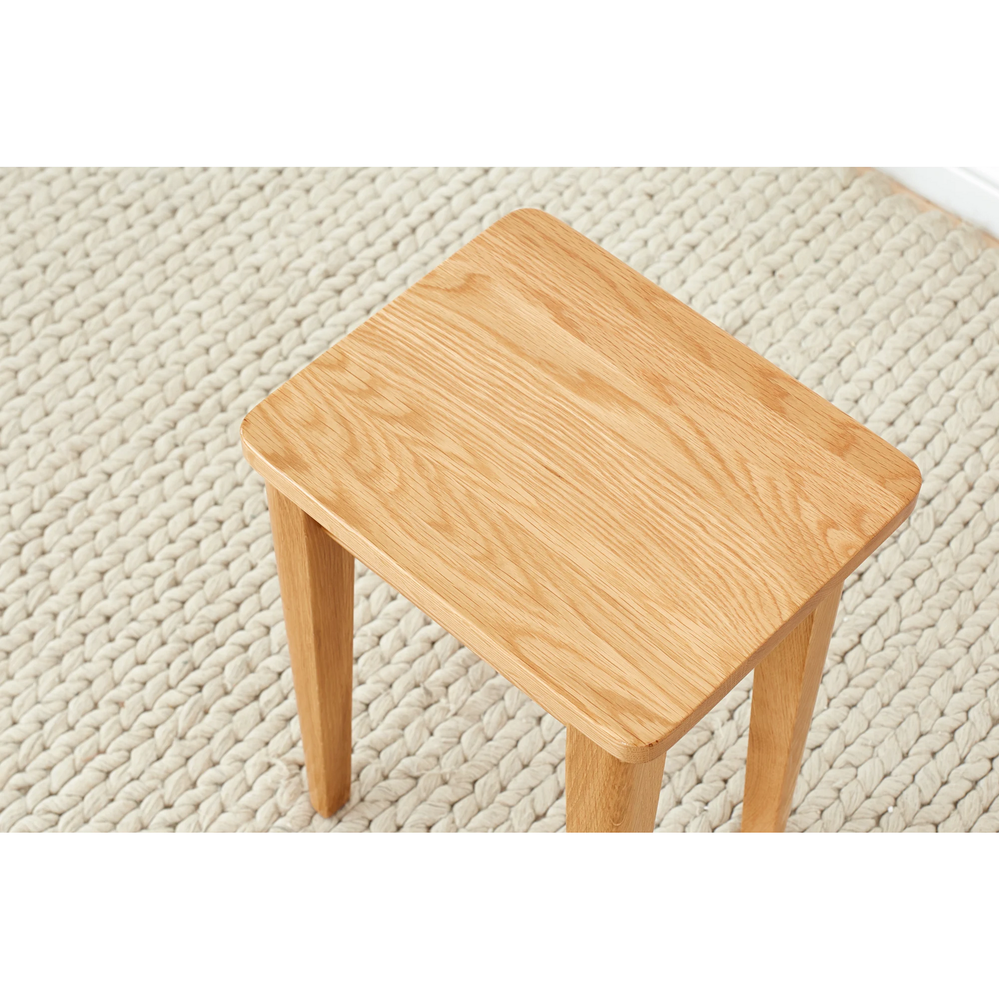 Solidwood Kano Foldable Dining Table with 2 Chairs and 2 Stools