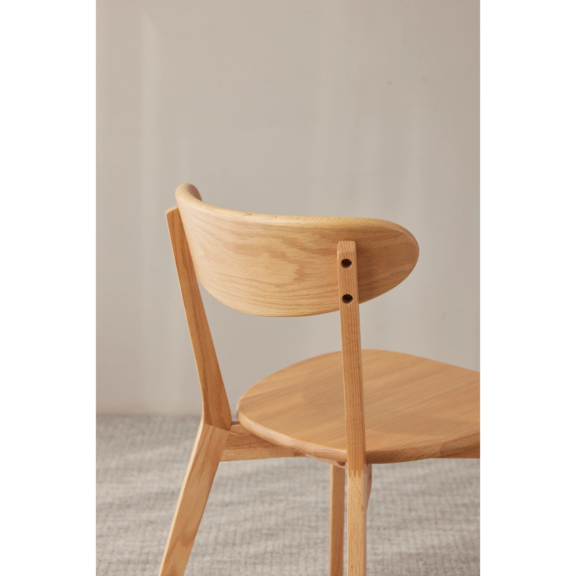 Solidwood Kano Foldable Dining Table with 2 Chairs and 2 Stools