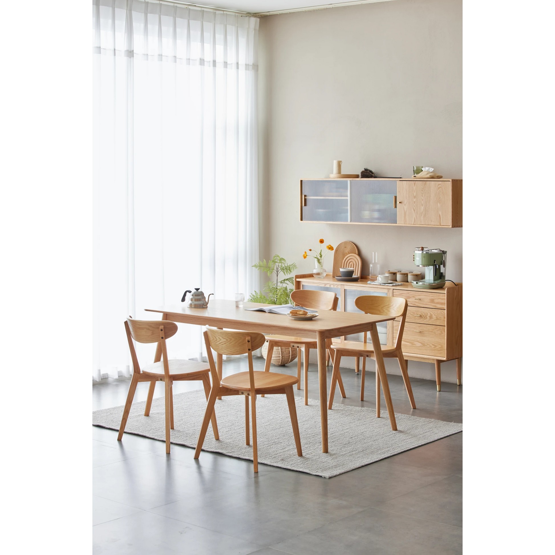 Solidwood Kano Dining Chair, Set of 2