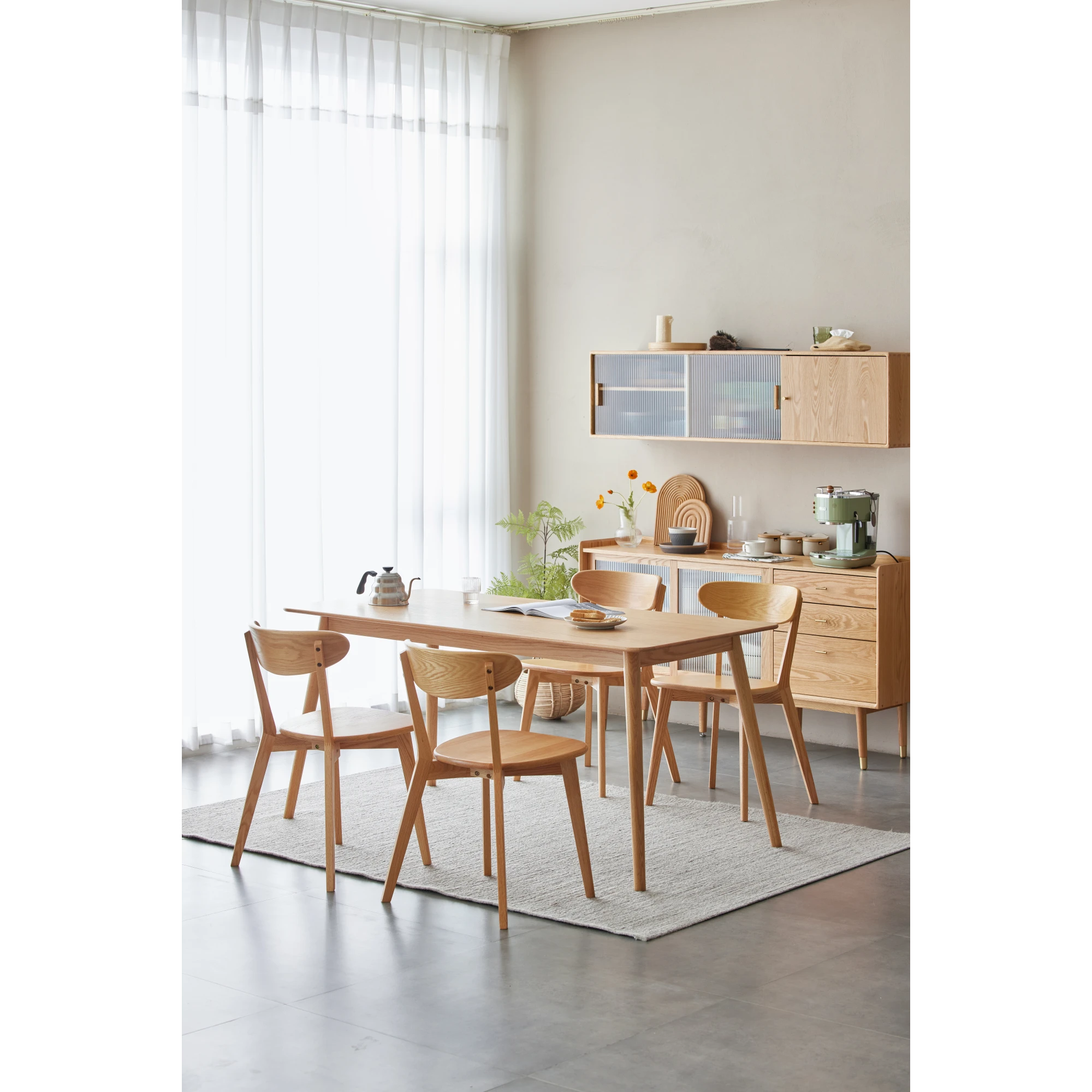 Solidwood Kano Dining Chair, Set of 2