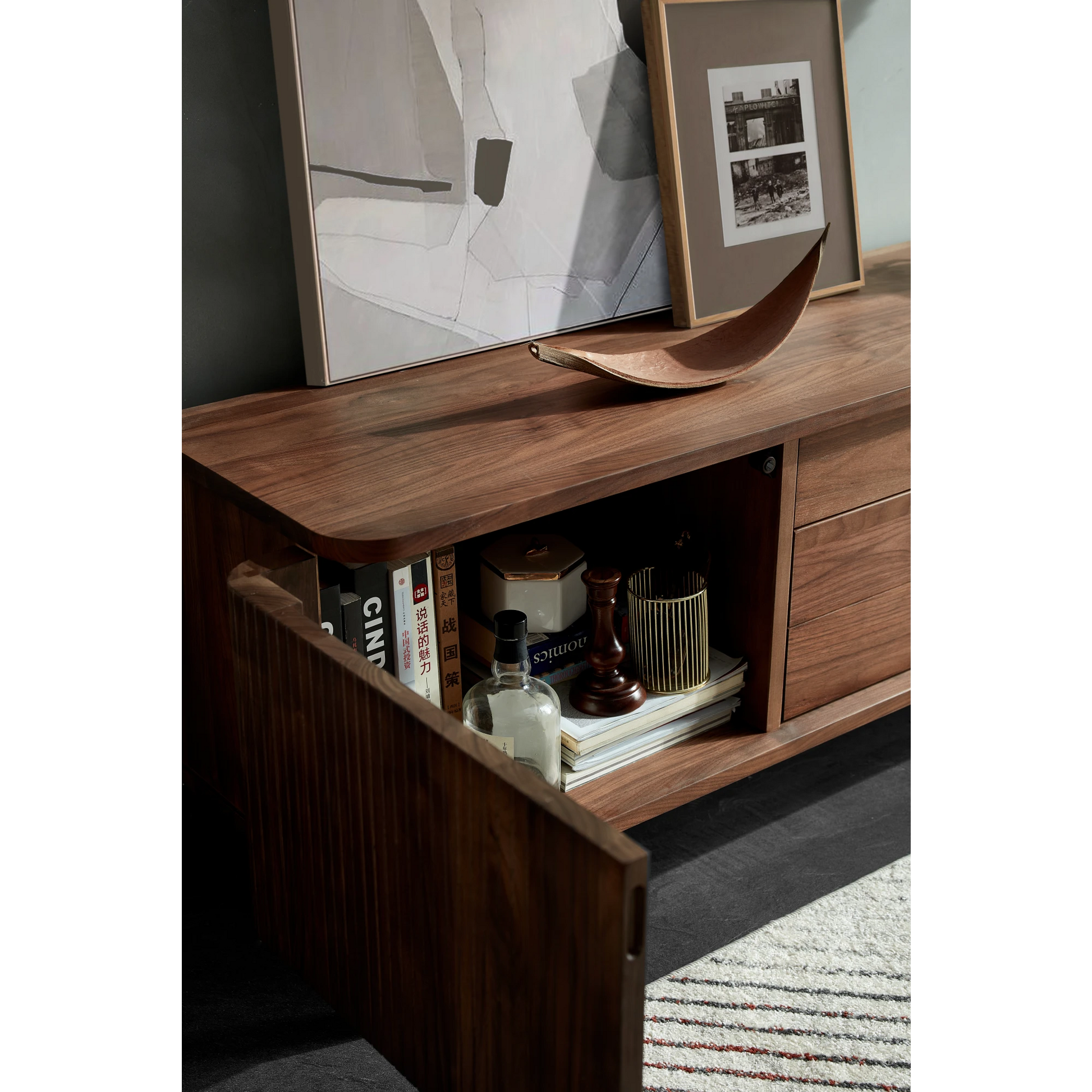 Solidwood Luxembourg Entertainment, 200cm