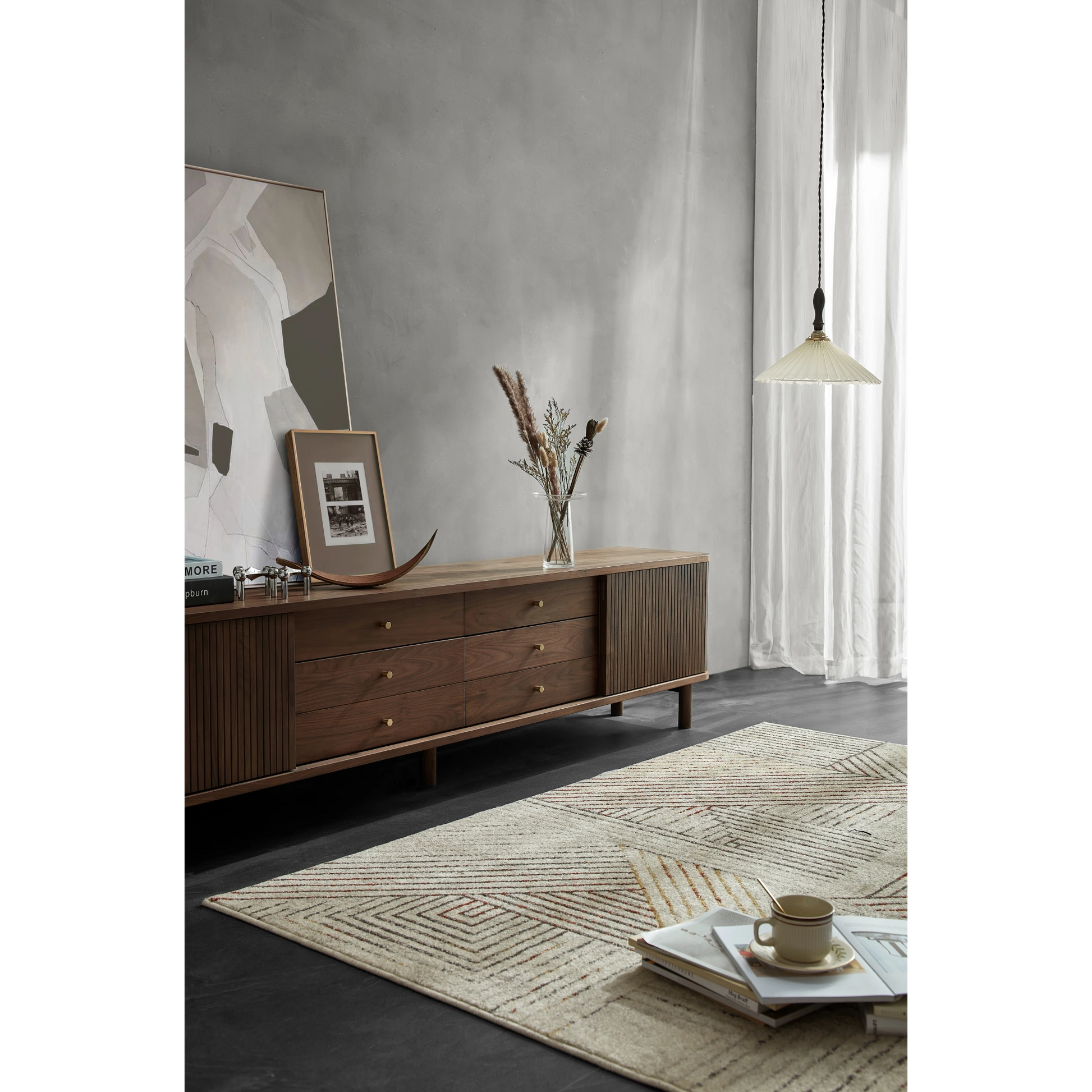 Solidwood Luxembourg Entertainment, 200cm