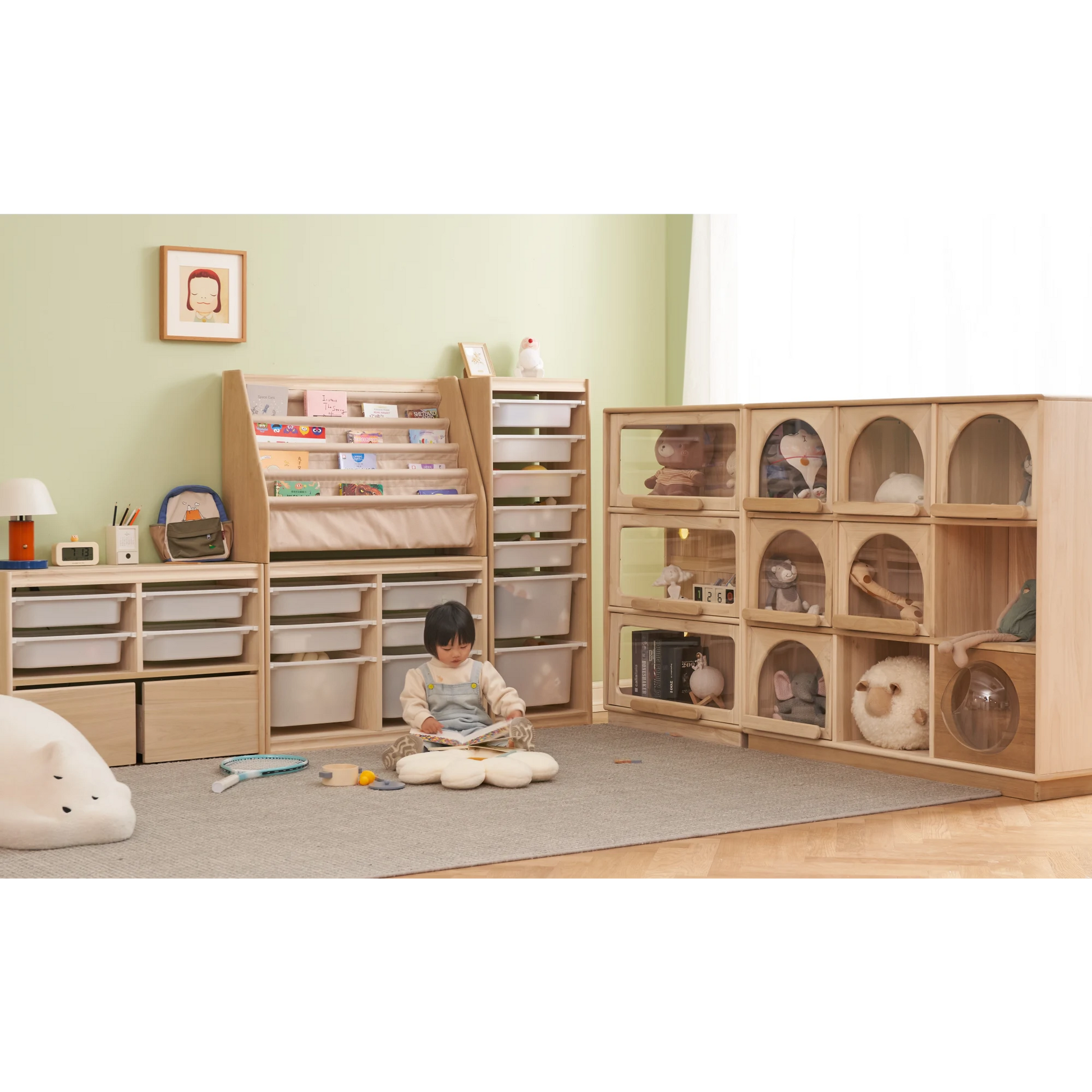 Solidwood Mio Kids Cube Storage