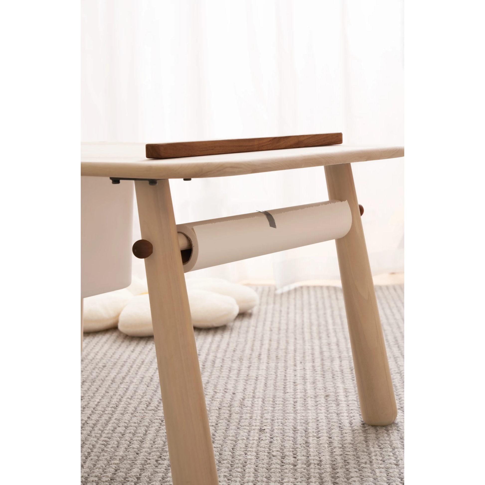 Solidwood Mio Kids Desk with Storage Box